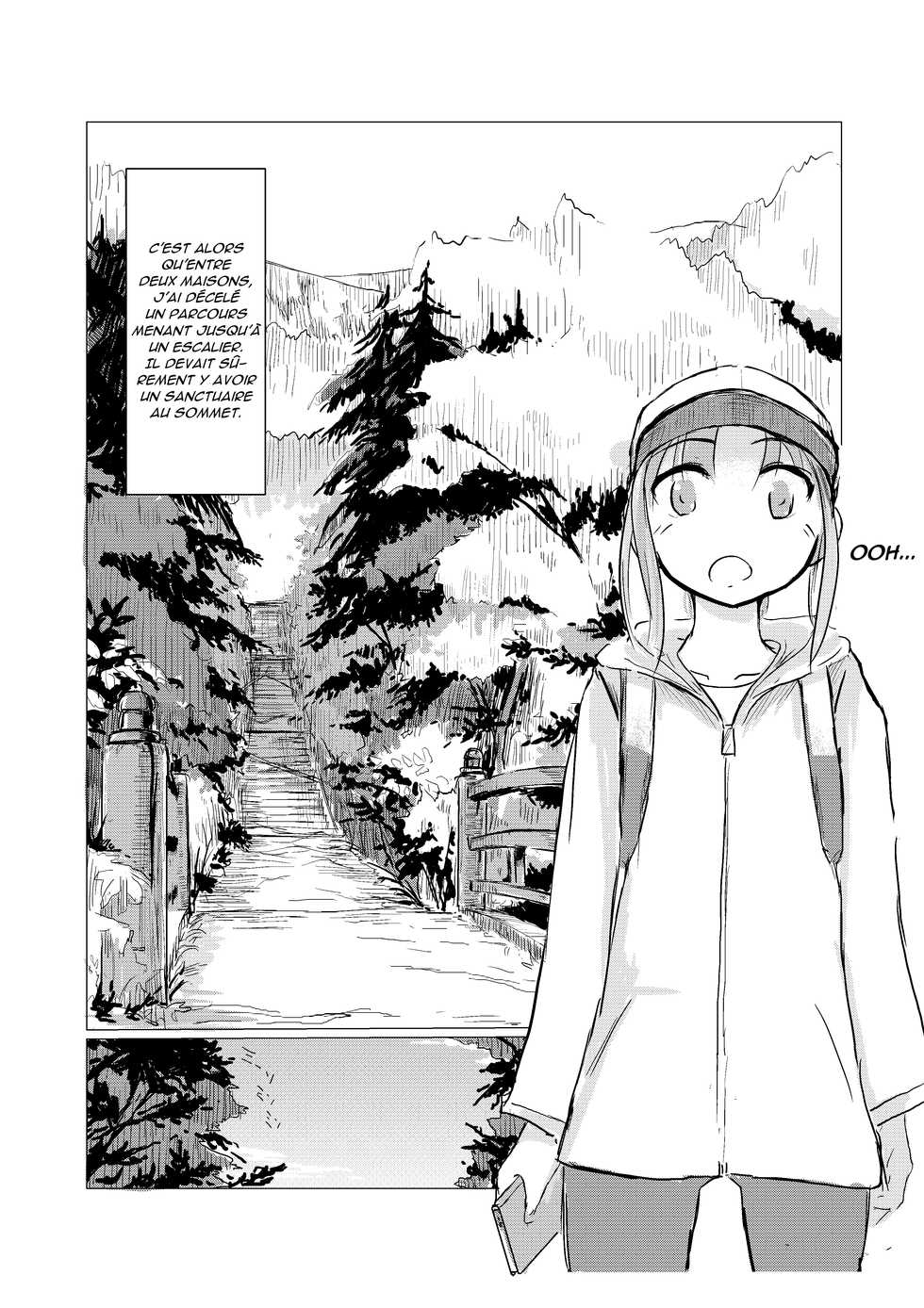 [Rorerore-ya (Roreru)] Kyuuka no Shoujo wa Yamaoku e [French] - Page 6