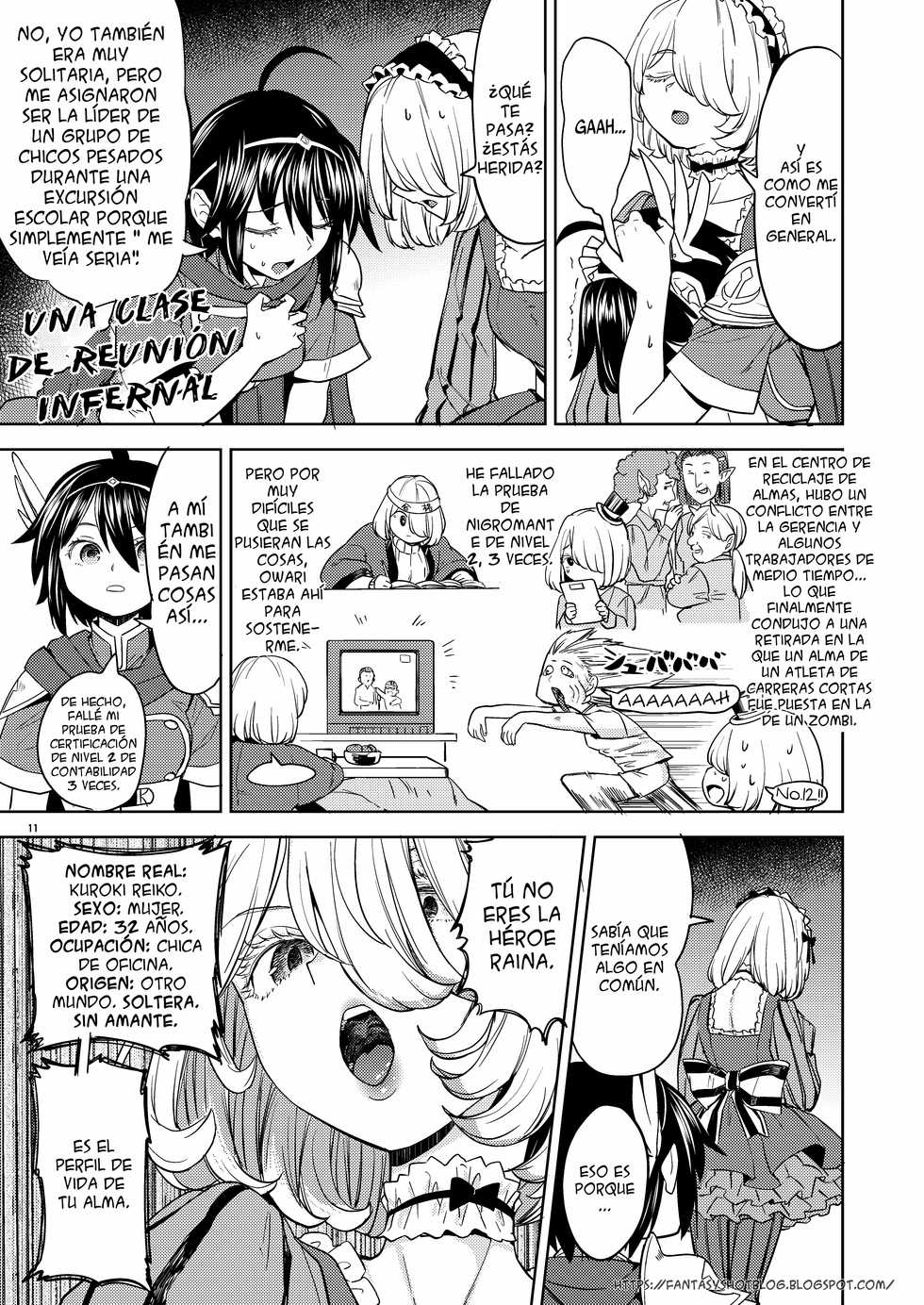 [Nedaore (Ayane)] Onna Yuusha ni Tensei Shitara Mazoku no Tsuma ga 5-nin mo Irurashii 4 [Spanish] [Heen.Shot] [Digital] - Page 12