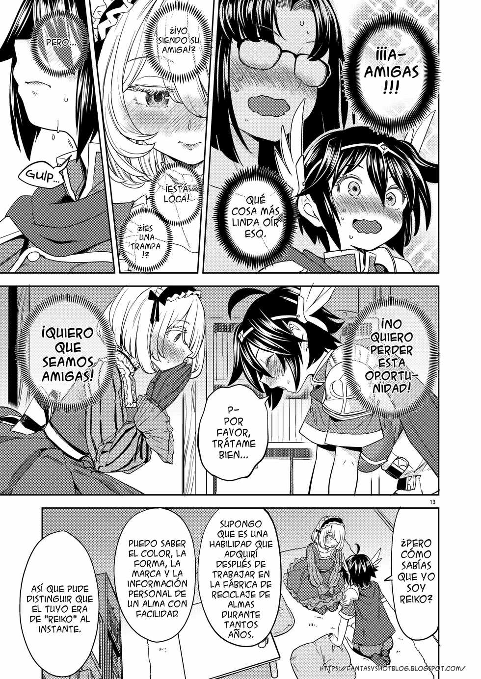 [Nedaore (Ayane)] Onna Yuusha ni Tensei Shitara Mazoku no Tsuma ga 5-nin mo Irurashii 4 [Spanish] [Heen.Shot] [Digital] - Page 14