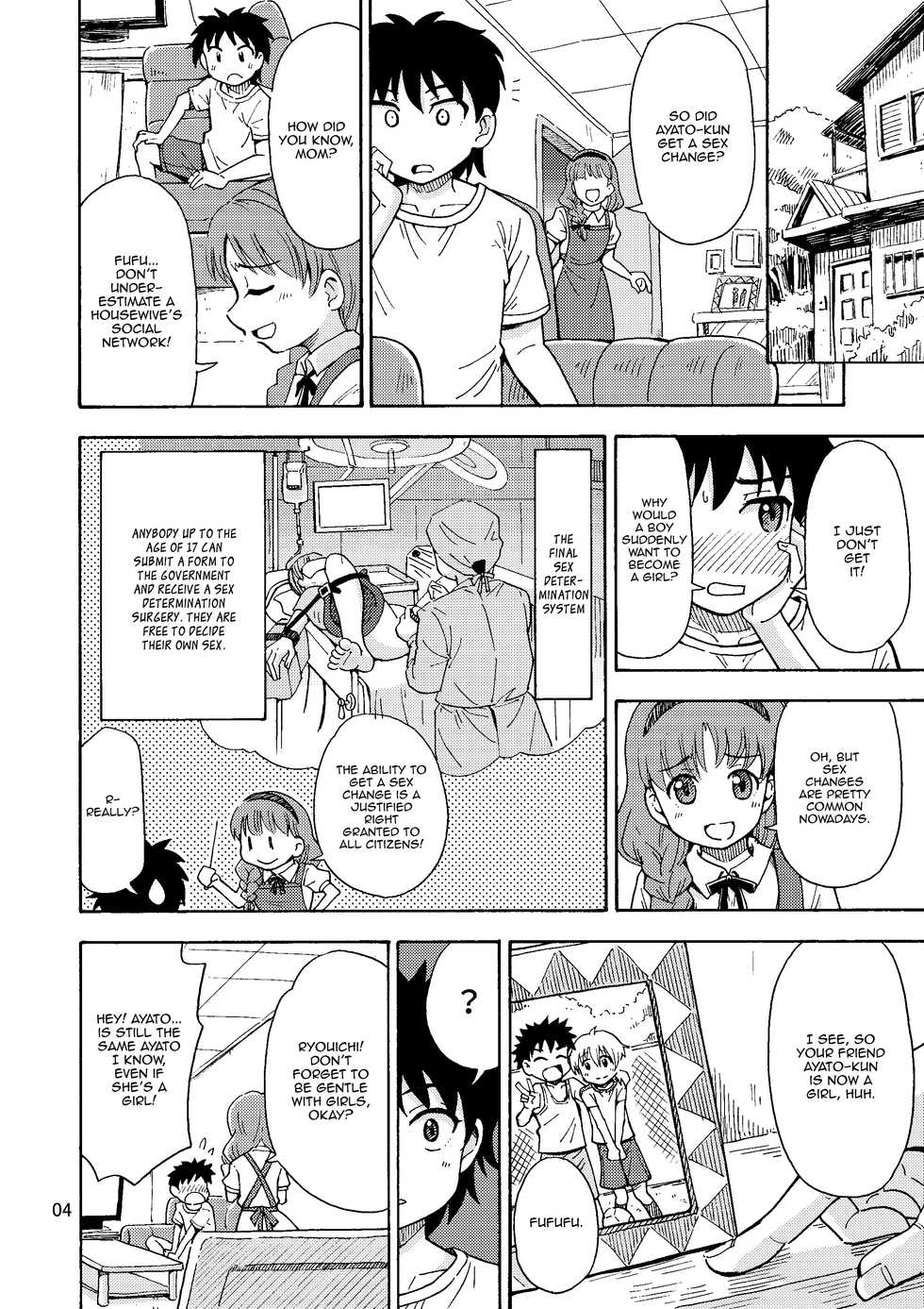 [Yoshida Gorou Shoukai (Yoshida Gorou)] Shinyuu ga Onnanoko ni Narimashita | My Best Friend♂ Became a Girl [English] [Panatical] - Page 5