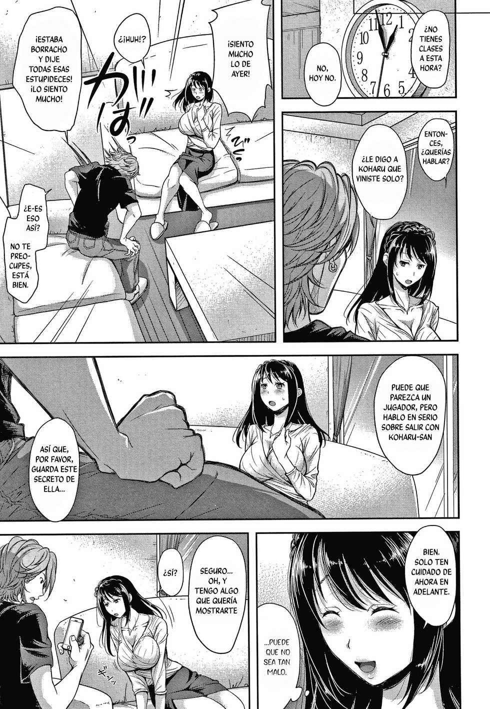 [Shirono Mahiro] Kazoku no Hate Zenpen | Fin de una familia Parte 1 (Kono Sukebe ni Shite Kono Sukebe Ari) [Spanish] [Kamihentai] - Page 7