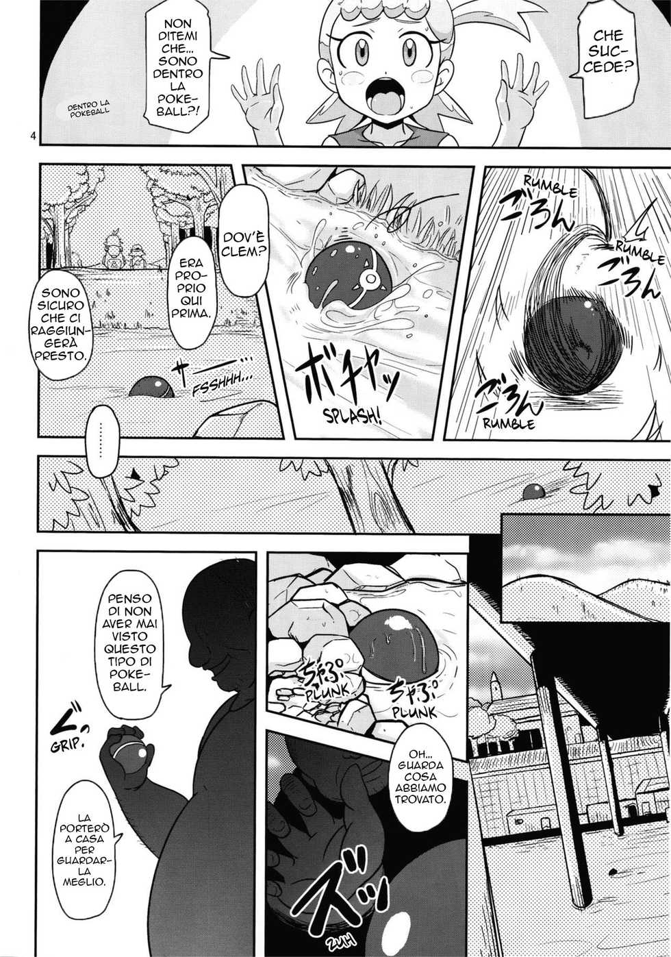 (C90) [HellDevice (nalvas)] Get! Koubi Dekiru BroCon Shoujo (Pokémon) [Italian] - Page 3