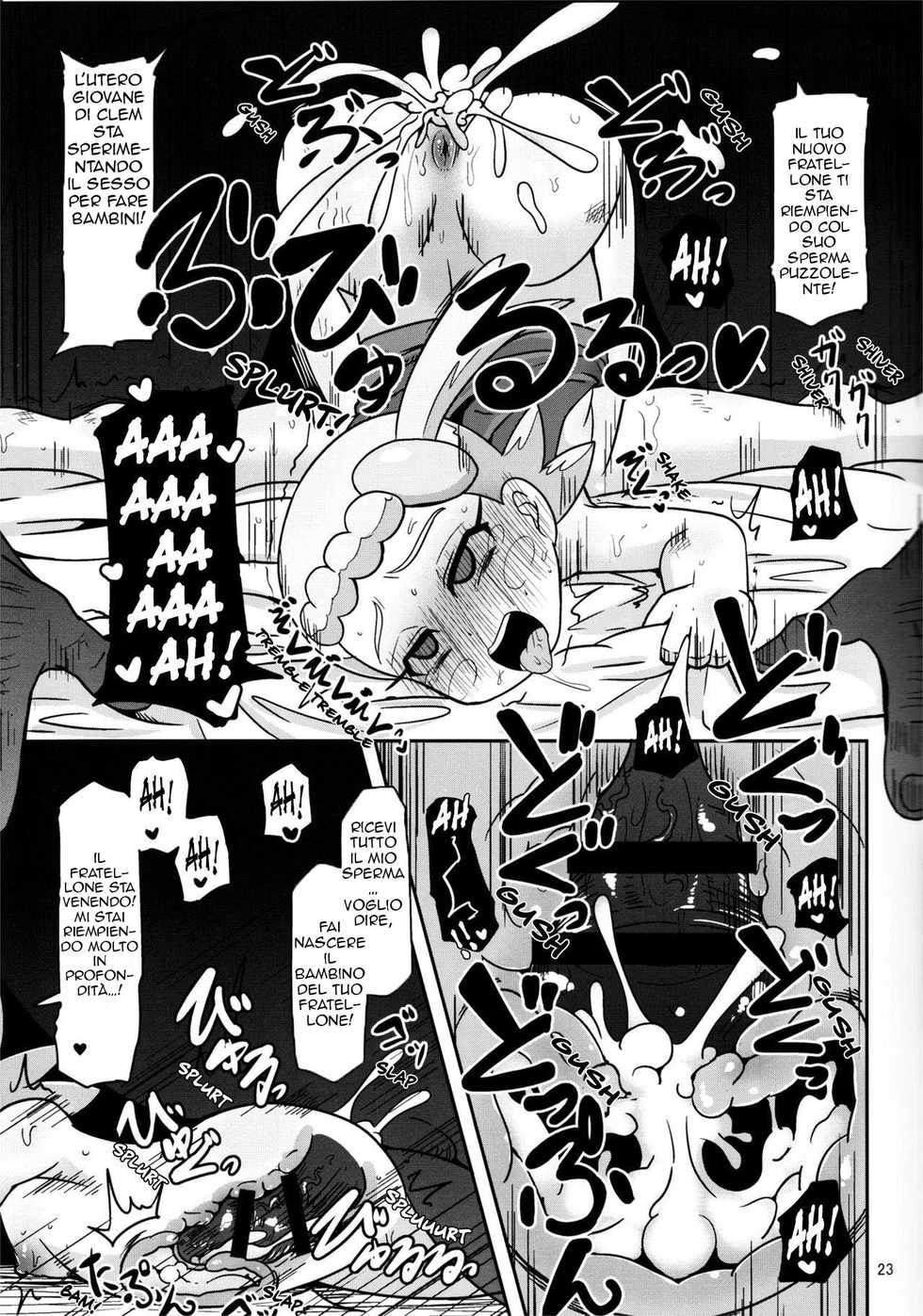 (C90) [HellDevice (nalvas)] Get! Koubi Dekiru BroCon Shoujo (Pokémon) [Italian] - Page 22