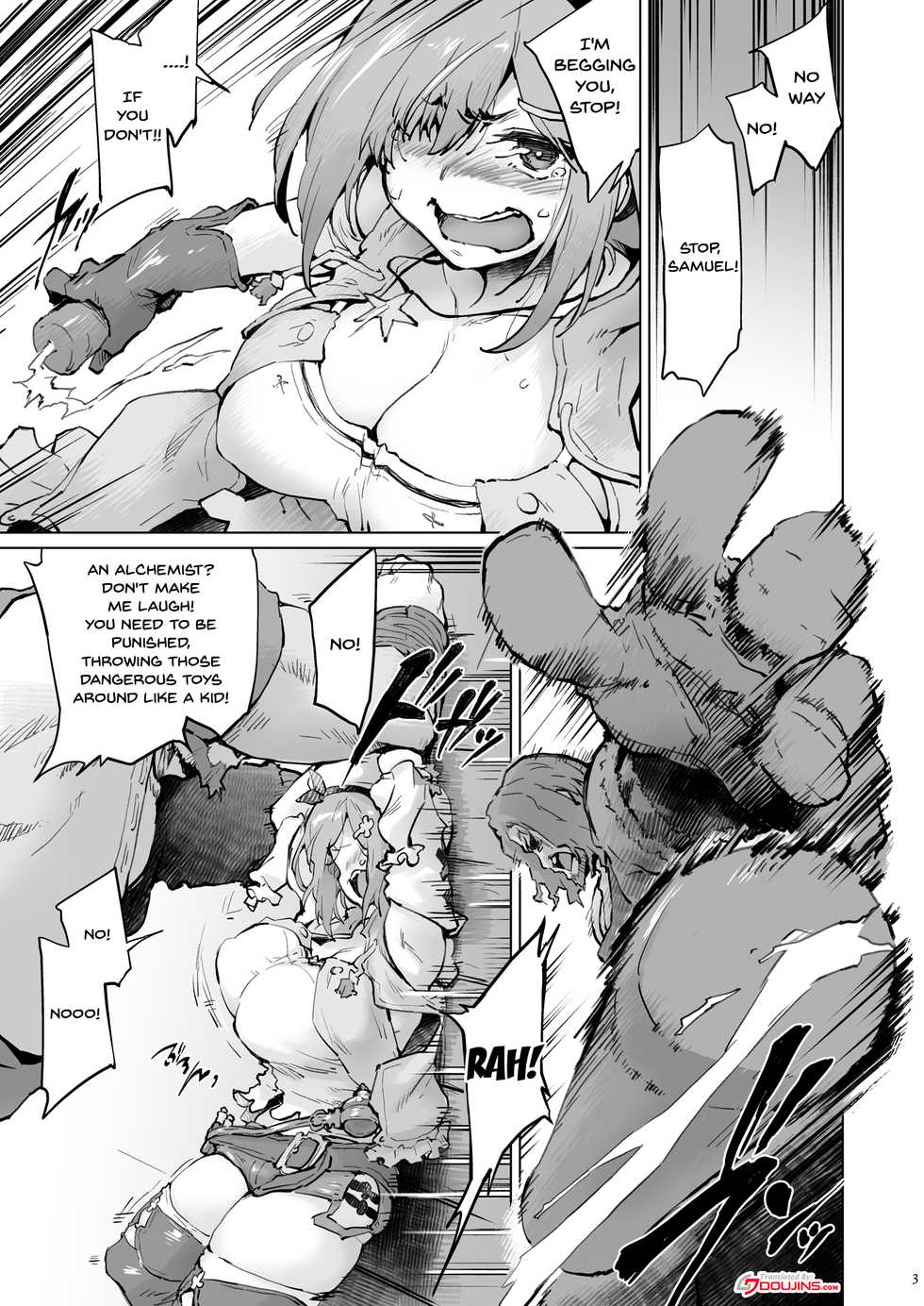 (C97) [Sago-Jou (Seura Isago)] Nani ga Renkinjutsu da Bakabakashii | What's Alchemy Gonna Do? So Stupid (Ryza no Atelier) [English] {Doujins.com} - Page 2