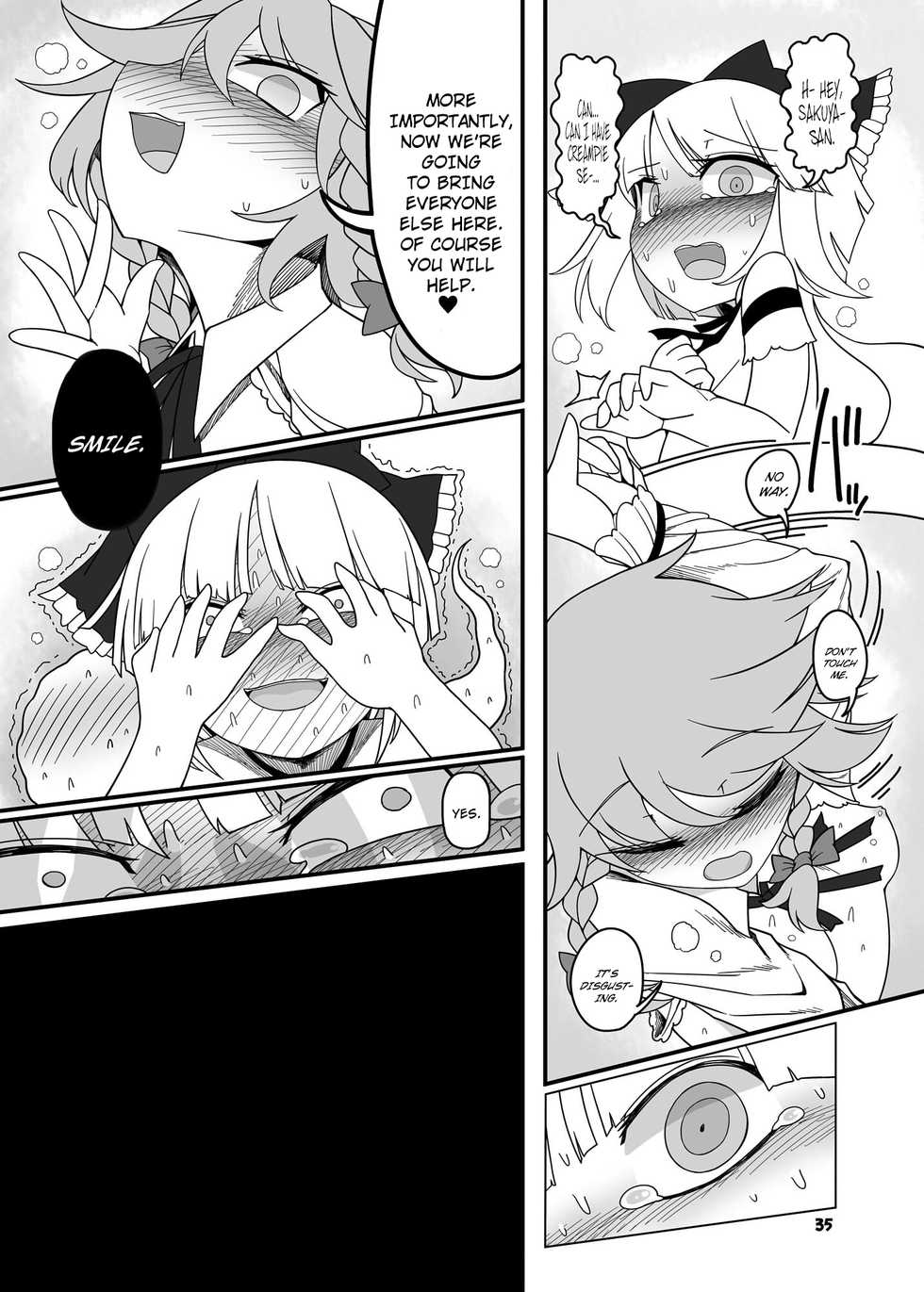 [Yashiya (Yassy)] SakuMyon Kinki 2 Scatolo Makikomi Hen (Touhou Project) [English] [Kinsei Translations] [Digital] - Page 33