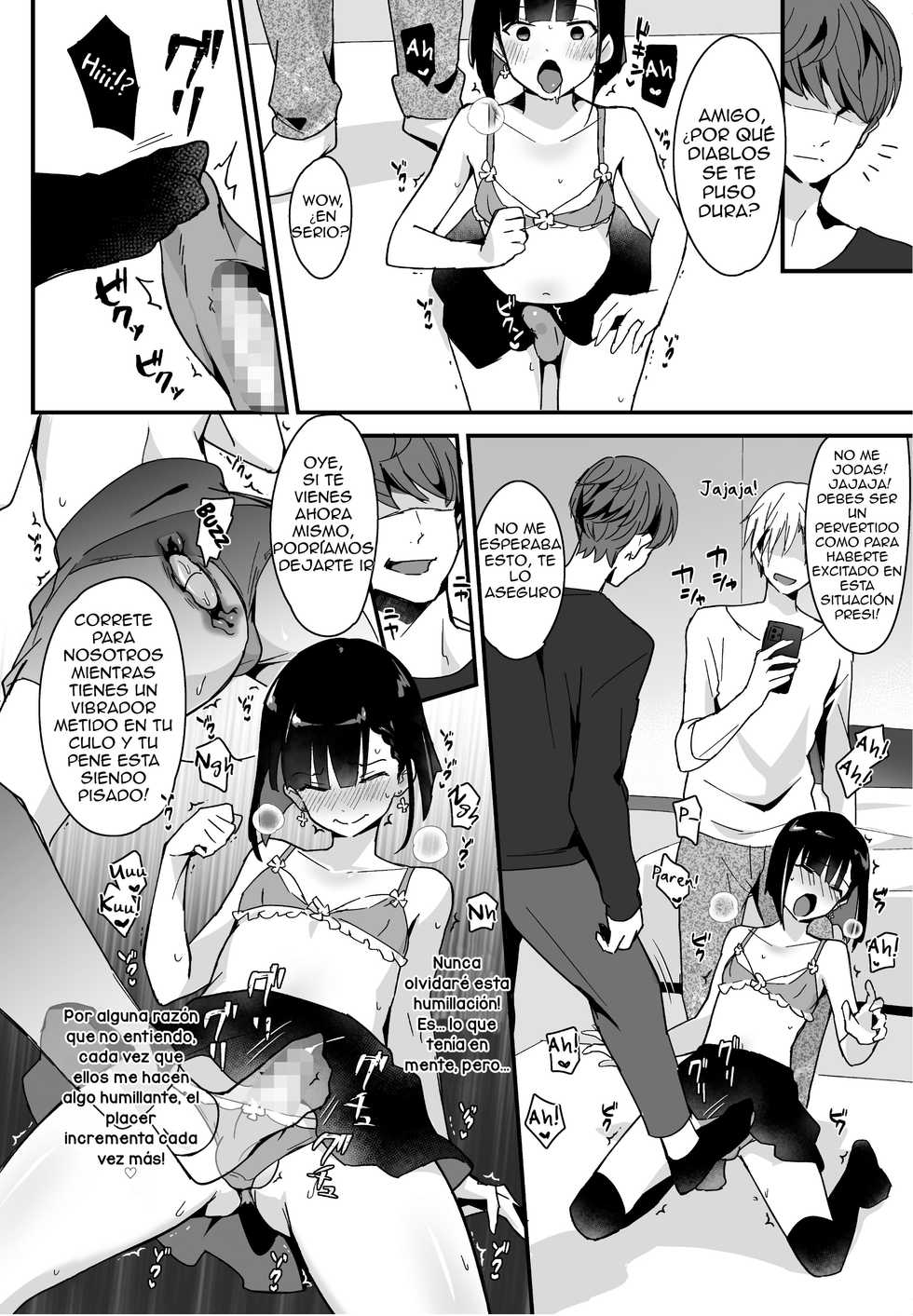 [Shinsei Lolishota (Maitake, kozi)] Iinchou wa Furyou Chinpo ni Otosareru [Spanish] [Delnero] [Digital] - Page 15