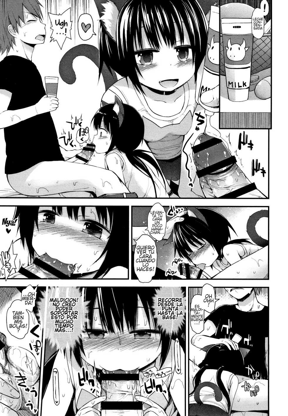 [Fujisaka Lyric] Neko Cafe? de Asobou | Cat Cafe? Playhouse (Chiisana Koukishin) [Spanish] - Page 7