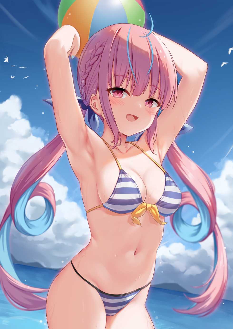 [Milkshake] Mizugi Aqua-chan (Minato Aqua) - Page 8