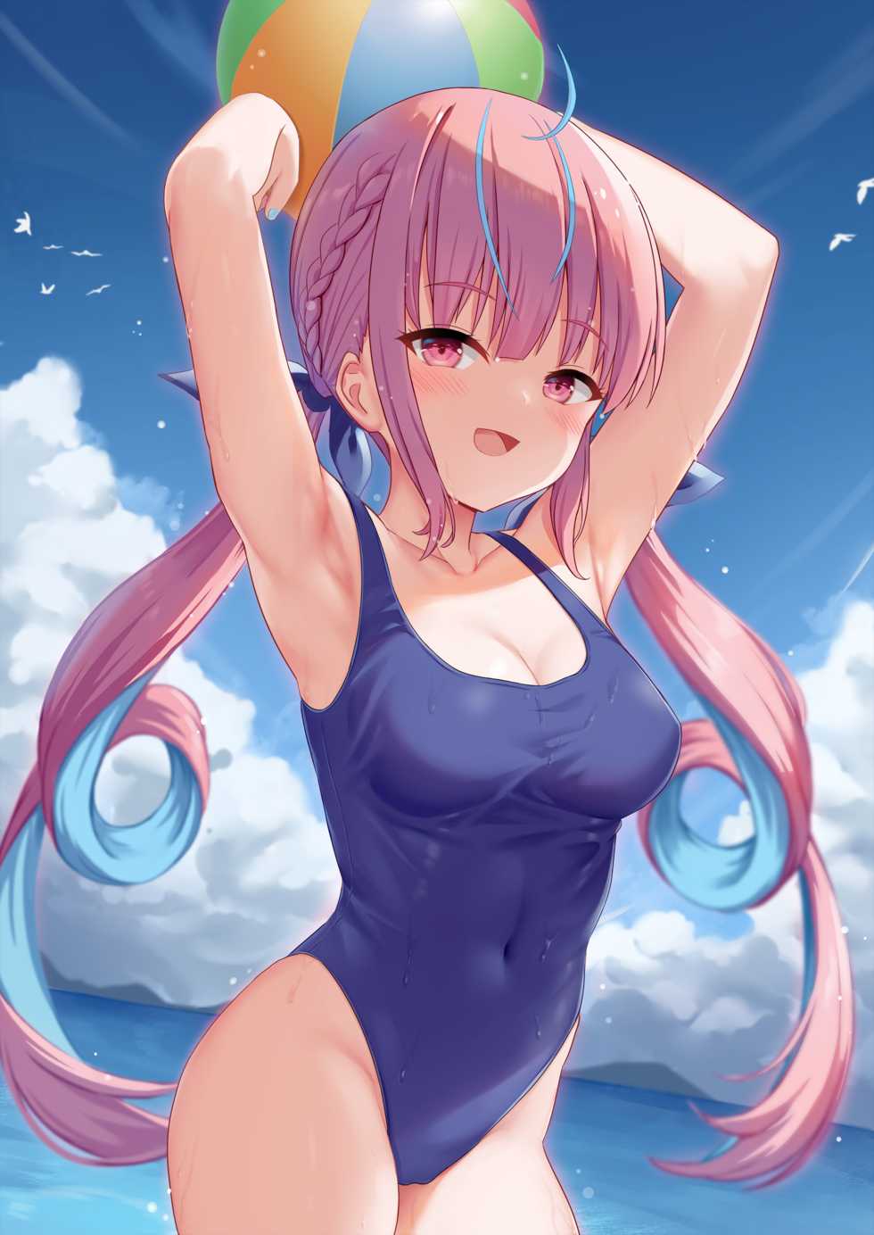 [Milkshake] Mizugi Aqua-chan (Minato Aqua) - Page 9