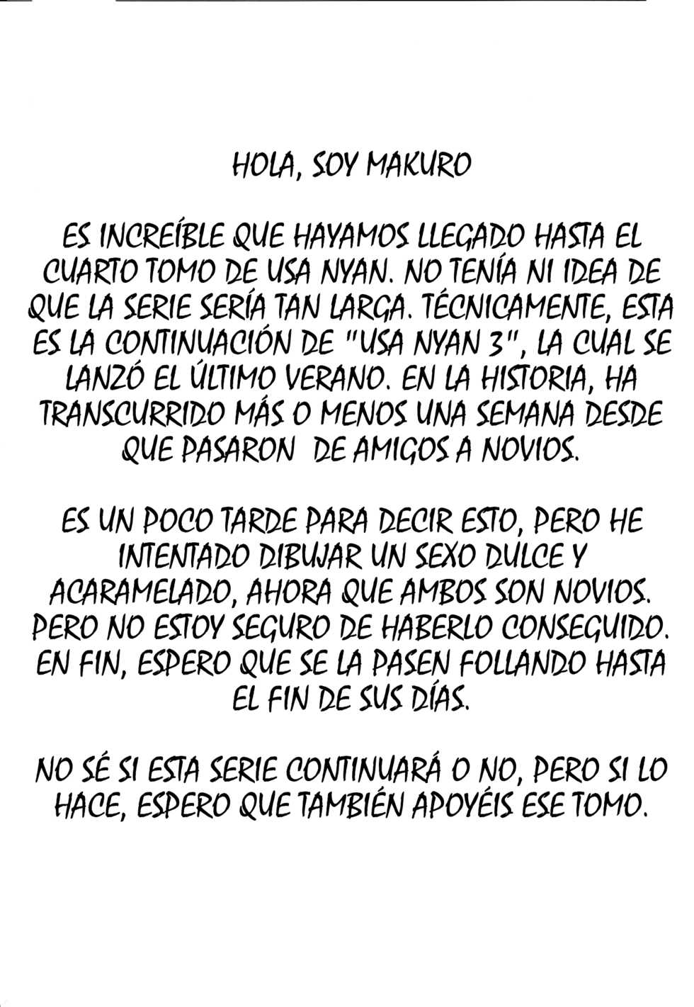 (C86) [Ash Wing (Makuro)] Usa Nyan 4 [Spanish] (Solarismaximum) - Page 28