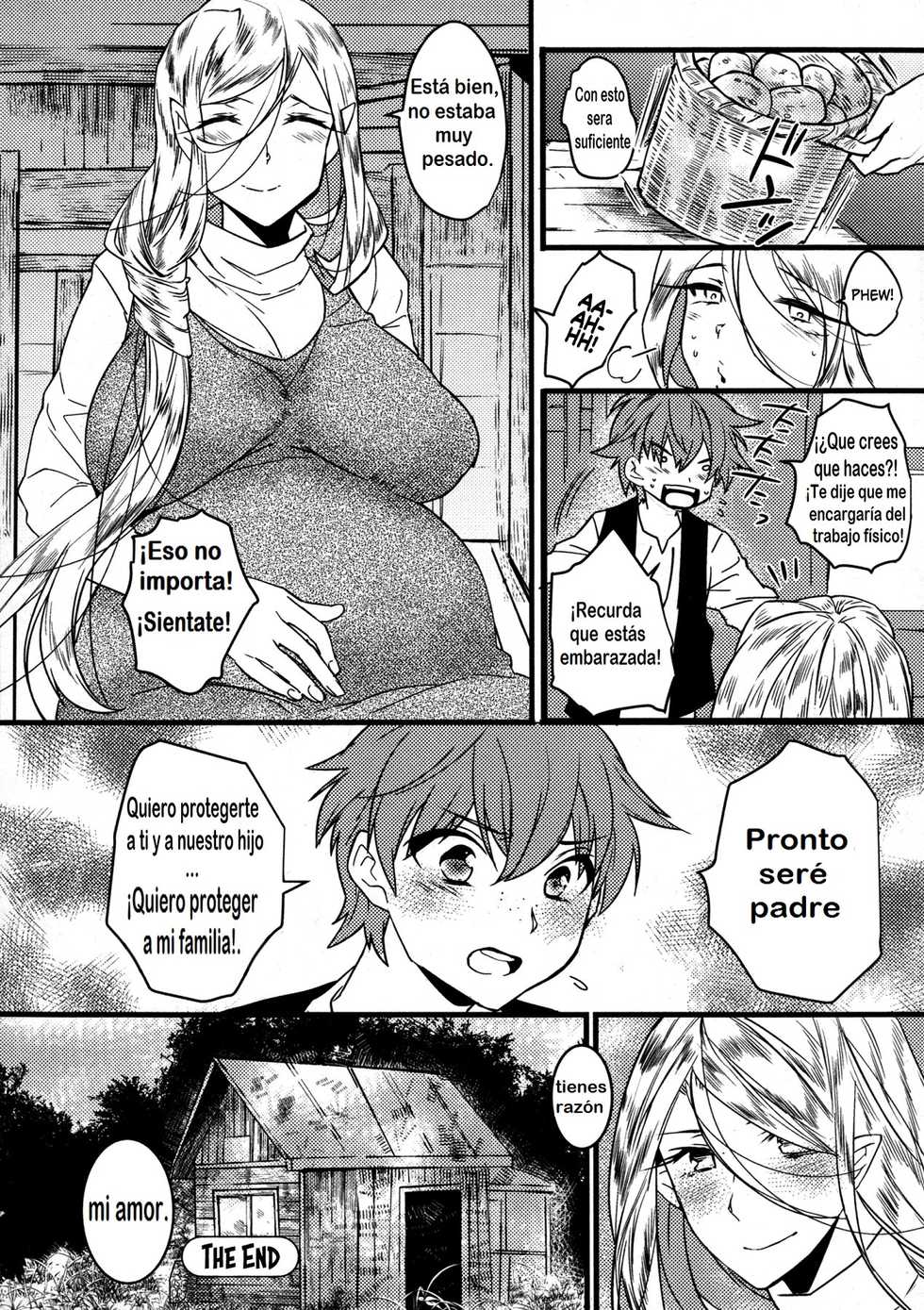 [Makuro] Elf no Ongaeshi | An Elf's Gratitude (COMIC JSCK Vol. 2) [Spanish] [El Santo Templario] - Page 19