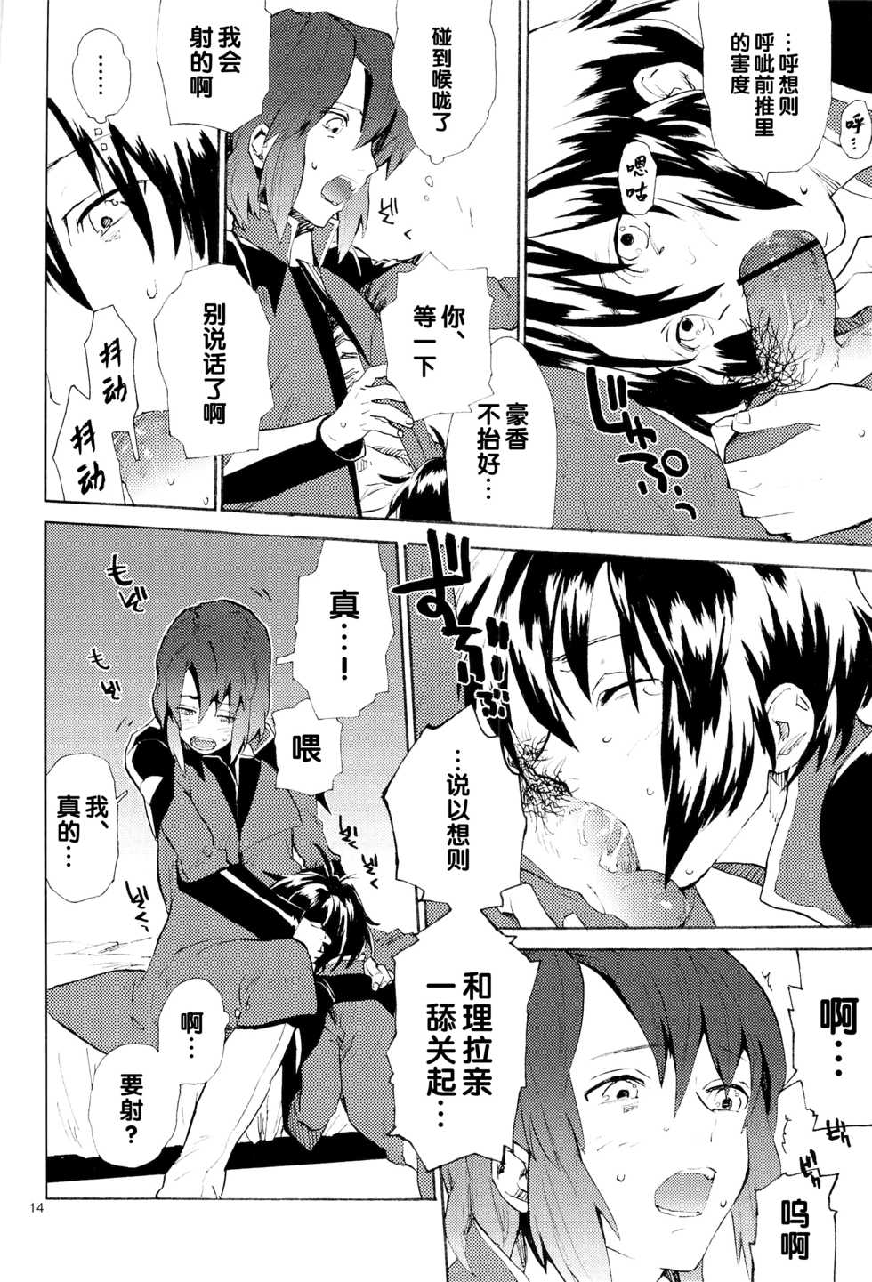 [NEO-de (Natsuzaka)] Tadashii Hito (Gundam Seed Destiny) [Chinese] - Page 14