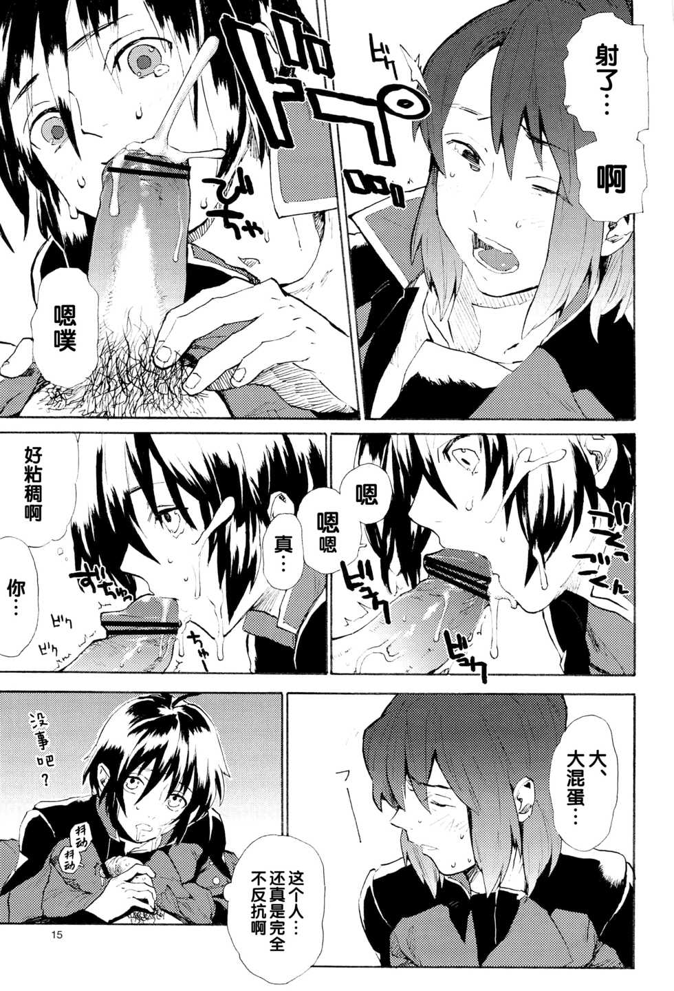 [NEO-de (Natsuzaka)] Tadashii Hito (Gundam Seed Destiny) [Chinese] - Page 15