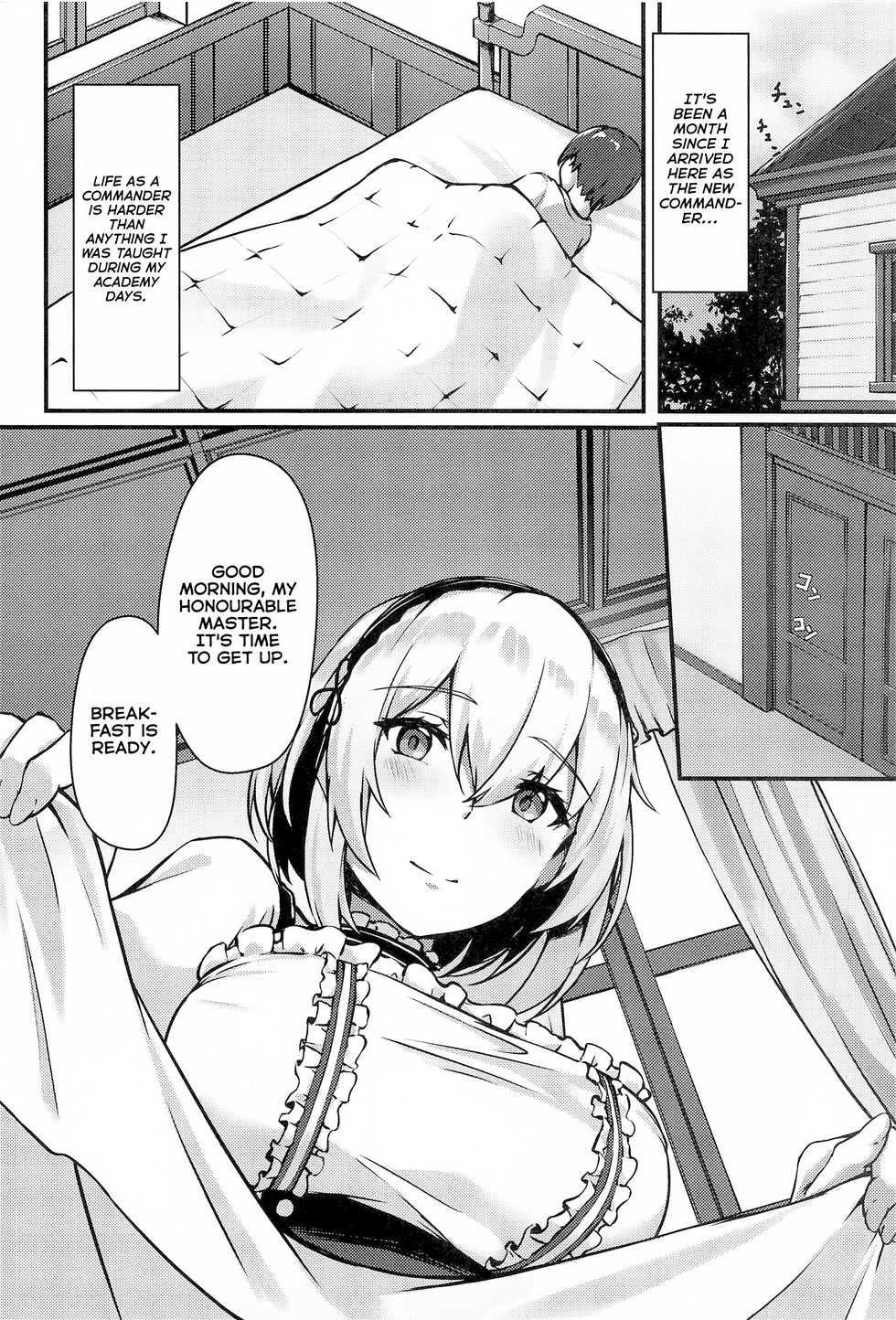 [440Hz (Rebutsu)] Royal Shikikan no H na Nichijou (Azur Lane) [English] [Thennos Scans] - Page 3