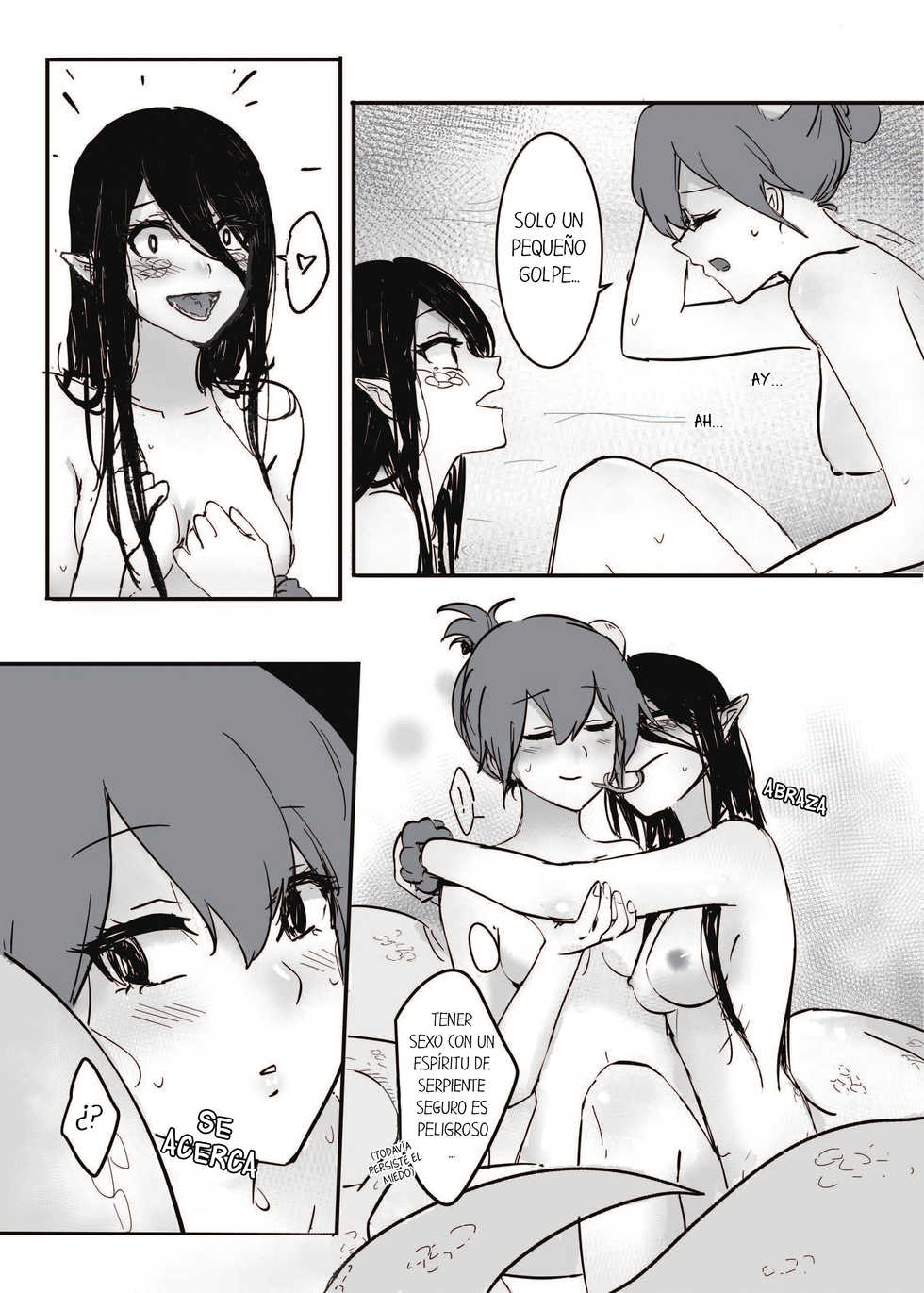 [Kudamonoichizu (Muzi)] How to SEX with Snake Girl [Spanish] [DeadmanScan] [Digital] - Page 29
