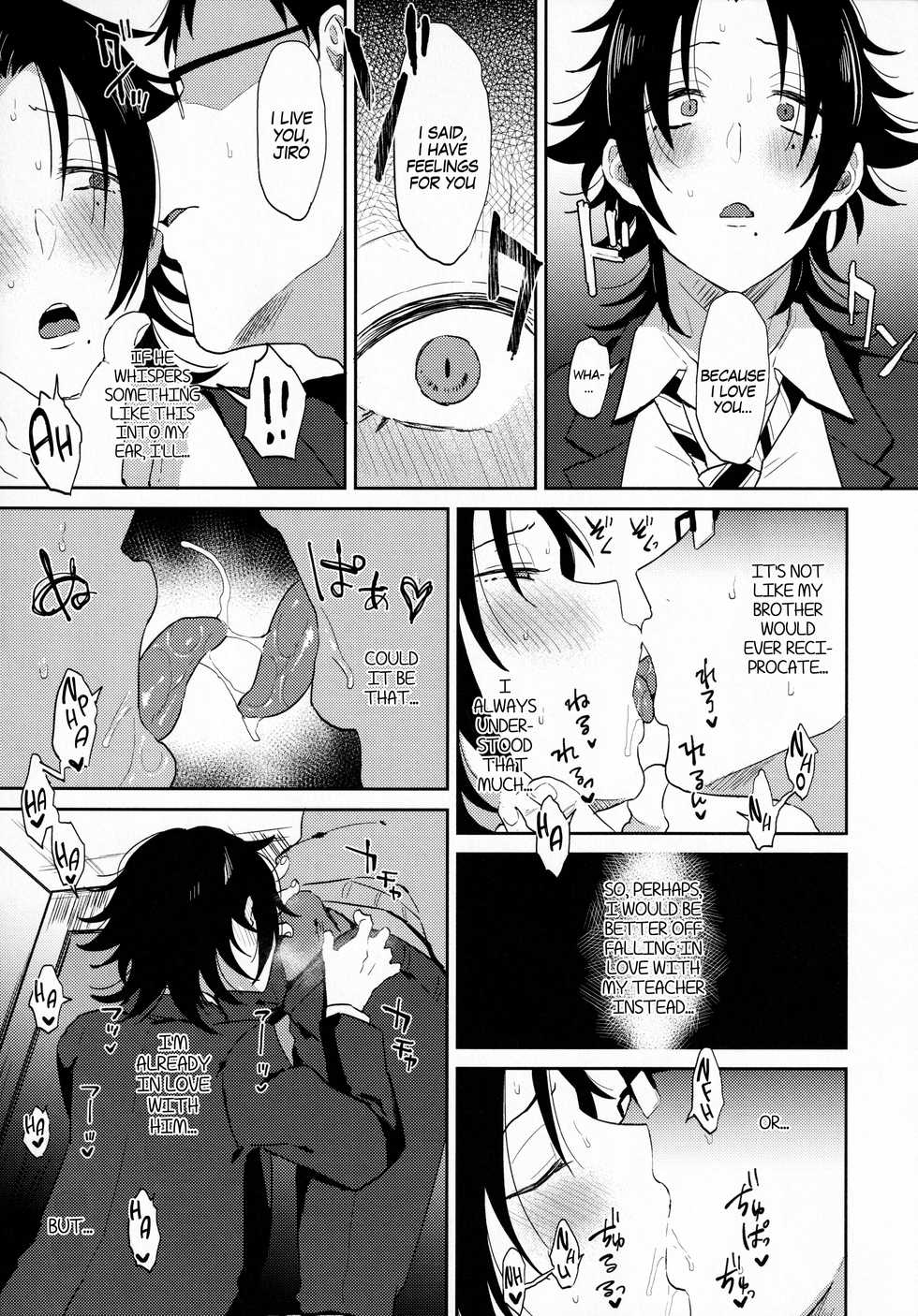 (Crazy Lyric Battle 5) [Mycology. (Ainaryumu)] Oshiego Yamada o Kyouhaku Mesu Ochi Sex (Hypnosis Mic) [English] [MegaFagget] - Page 24