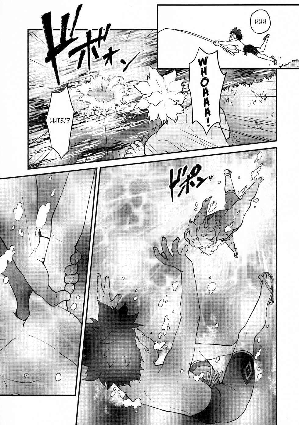 (AC3) [Mozuya (Mozuku)] Lute-kun wa Gaman ga Dekinai (Monster Hunter) [English] {Chin²} - Page 24