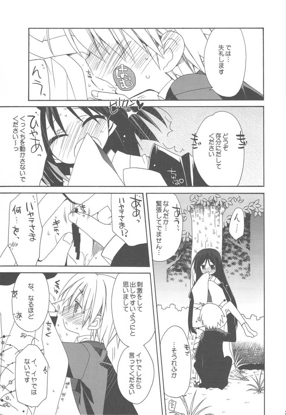 (C77) [ciaociao (Araki Kanao)] HAPPY EDEN Soushuuhen 2 (Hayate no Gotoku!) - Page 25