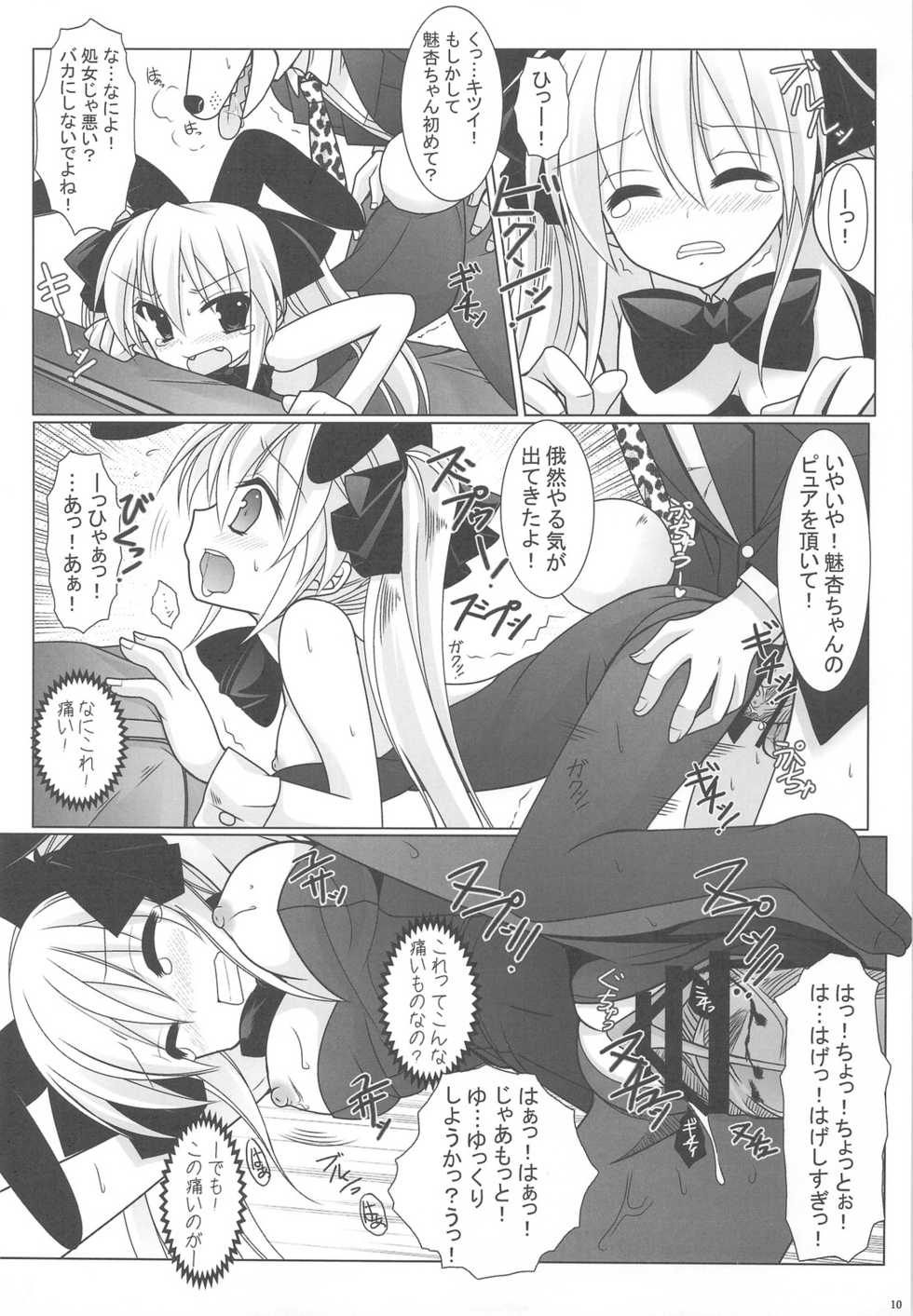 (C77) [Tenjikuya & Neuromancer (Kannon Ouji & Mochizuki Nana)] Magma wo Nomu no da! (DREAM C CLUB) - Page 10