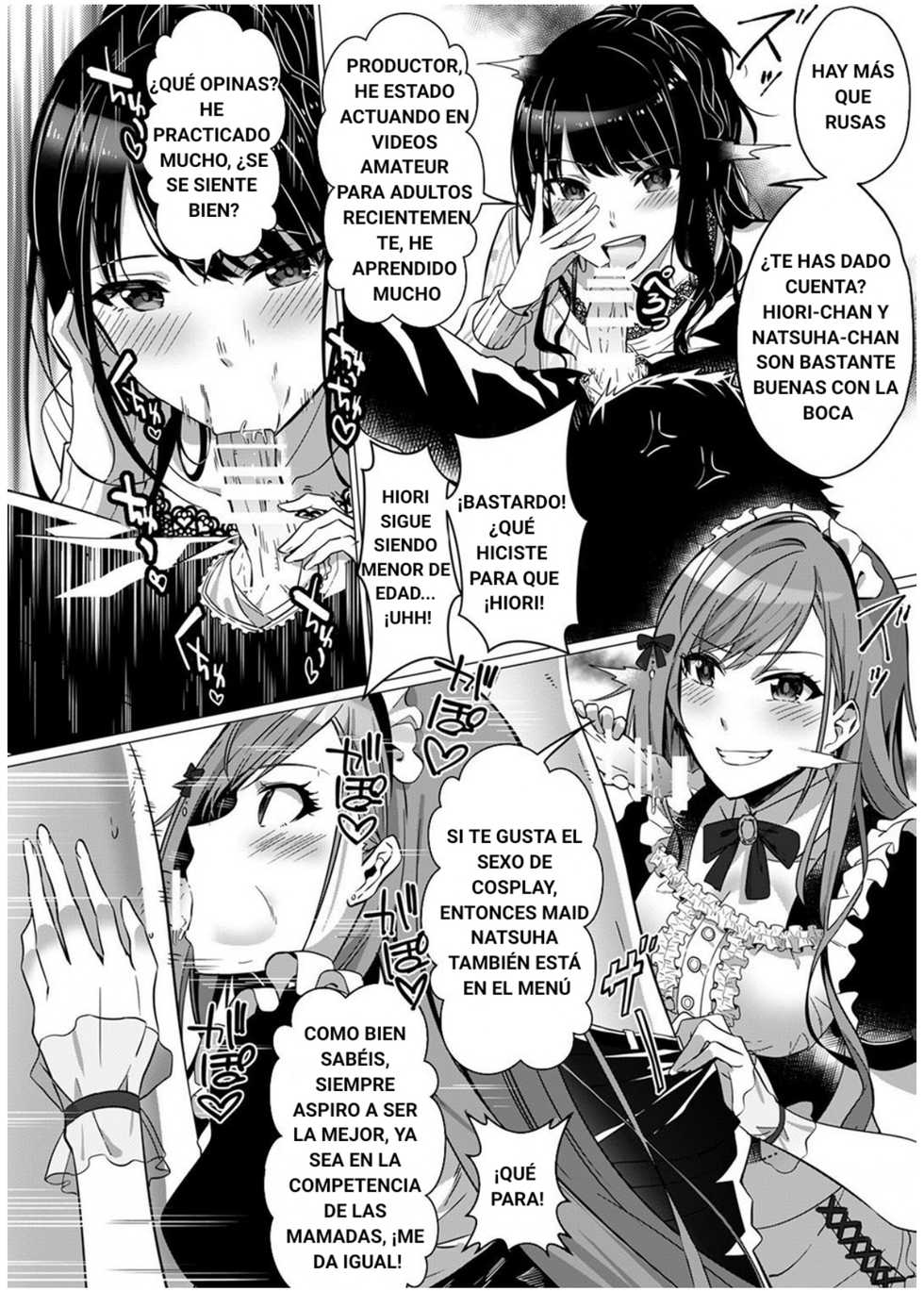 [Taketombo (duokuma)] Idol Shinnyuusha (Shinymas TS Goudou) (THE iDOLM@STER: Shiny Colors) [Spanish] [Haise] [Digital] - Page 6