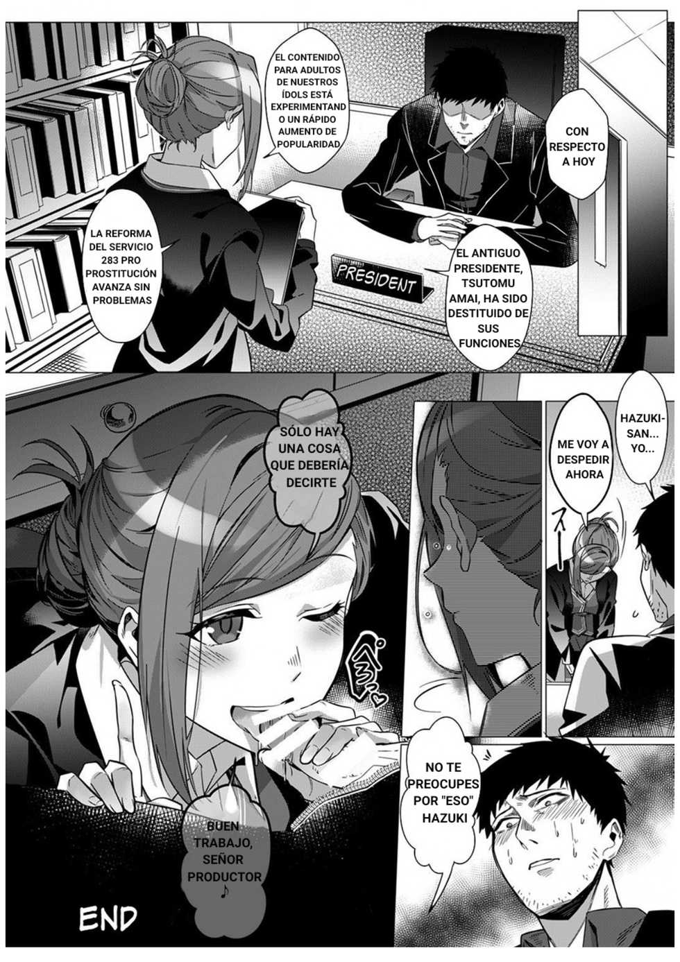 [Taketombo (duokuma)] Idol Shinnyuusha (Shinymas TS Goudou) (THE iDOLM@STER: Shiny Colors) [Spanish] [Haise] [Digital] - Page 10