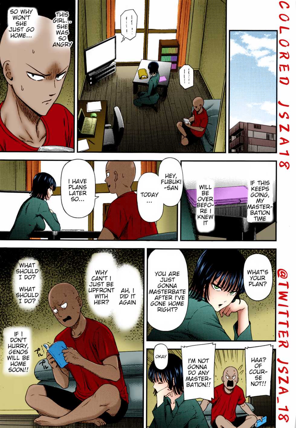 [Kiyosumi Hurricane (Kiyosumi Hurricane)] ONE-HURRICANE 6.5 (One Punch Man) [English] {HMC Translation} [Colorized] - Page 6