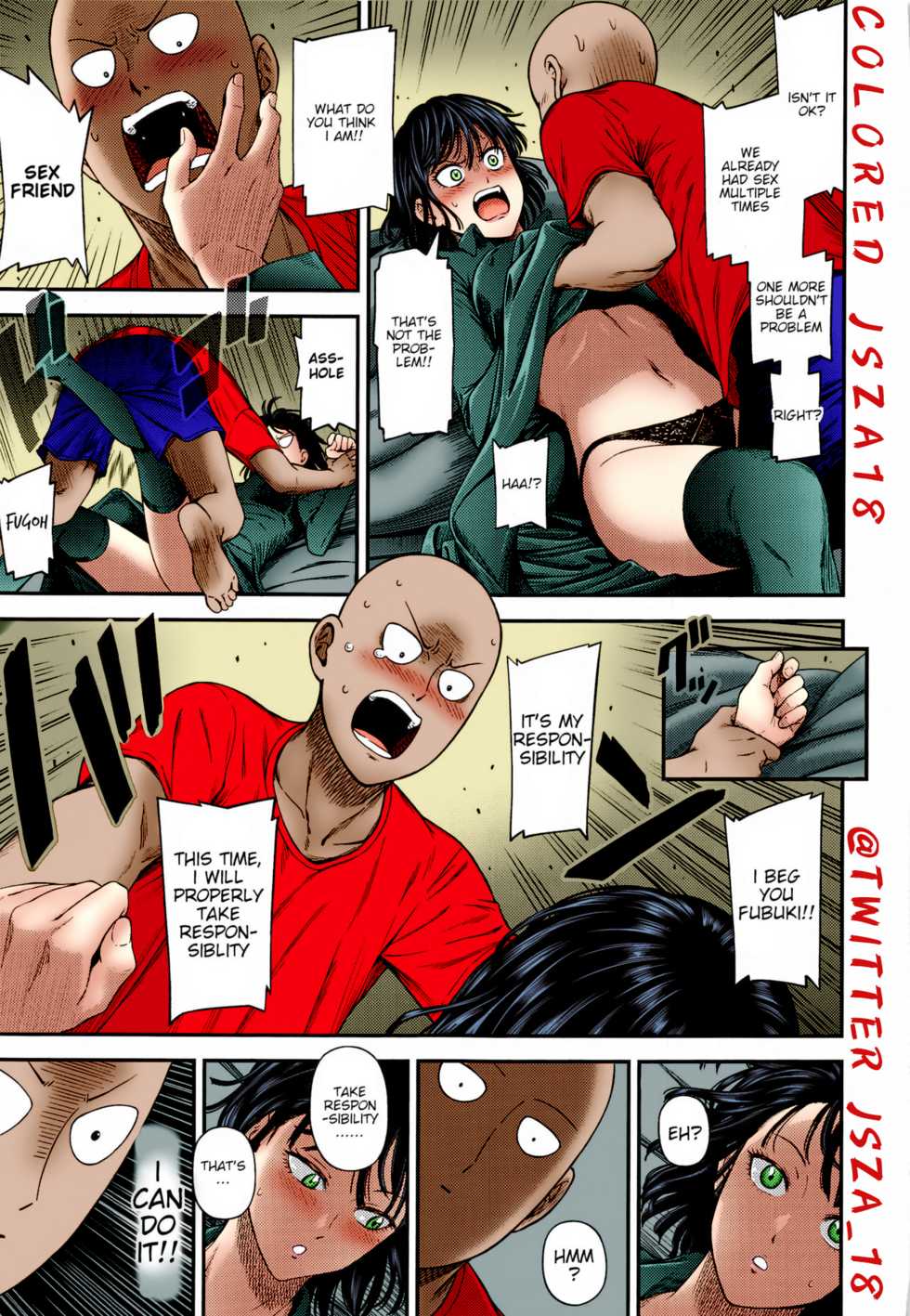 [Kiyosumi Hurricane (Kiyosumi Hurricane)] ONE-HURRICANE 6.5 (One Punch Man) [English] {HMC Translation} [Colorized] - Page 12