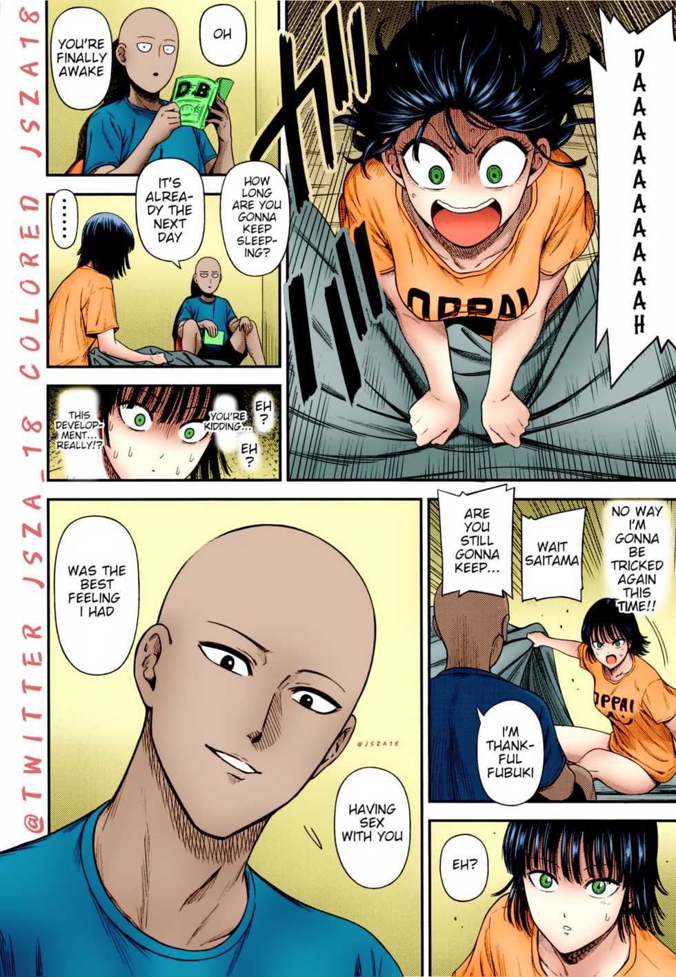[Kiyosumi Hurricane (Kiyosumi Hurricane)] ONE-HURRICANE 6.5 (One Punch Man) [English] {HMC Translation} [Colorized] - Page 33