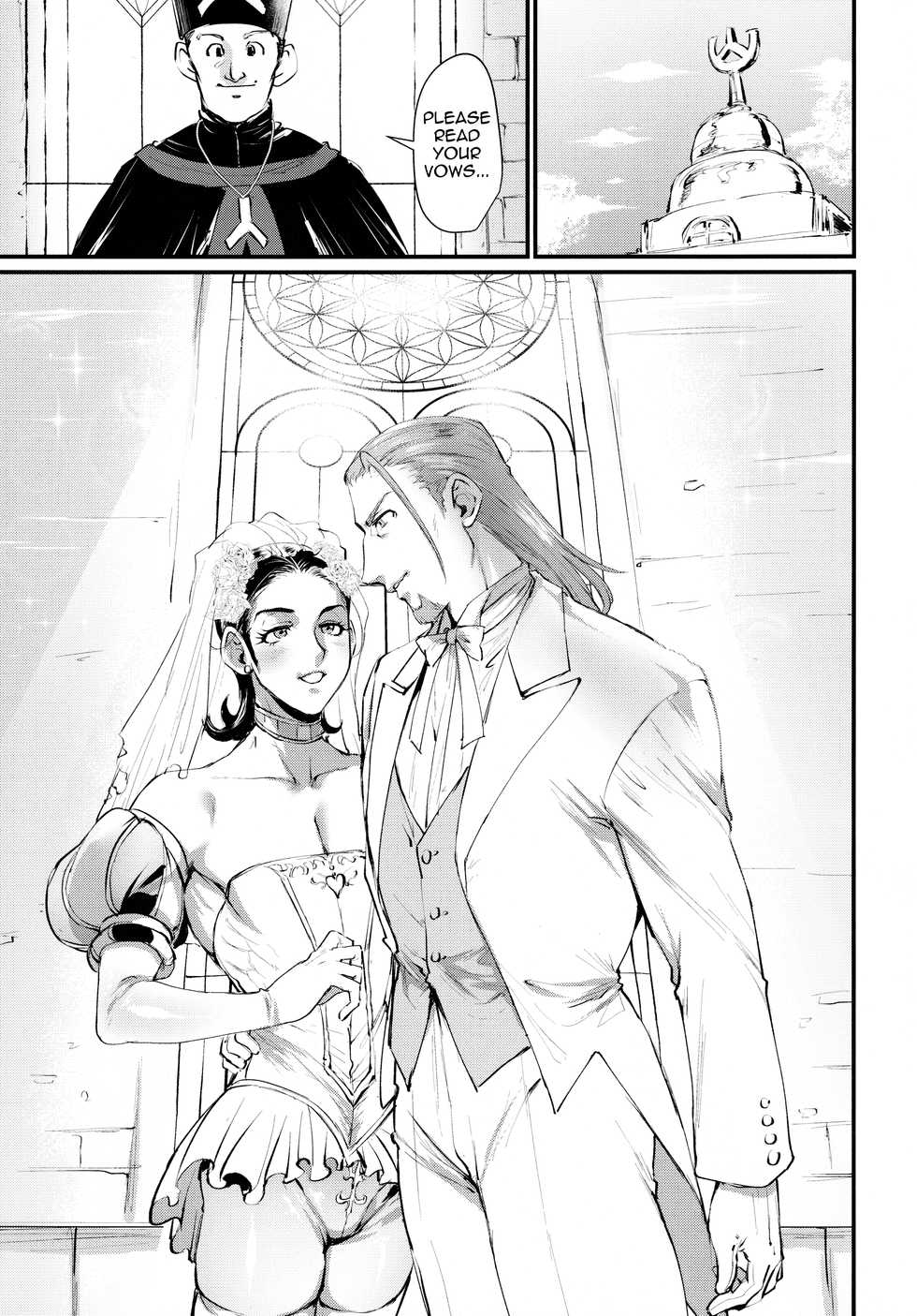 (Towa ni Hagurenu Ai no Shirube o II) [Kuzuya (Riko)] Egao no Hanayome (Dragon Quest XI) [English] [mysterymeat3] - Page 16