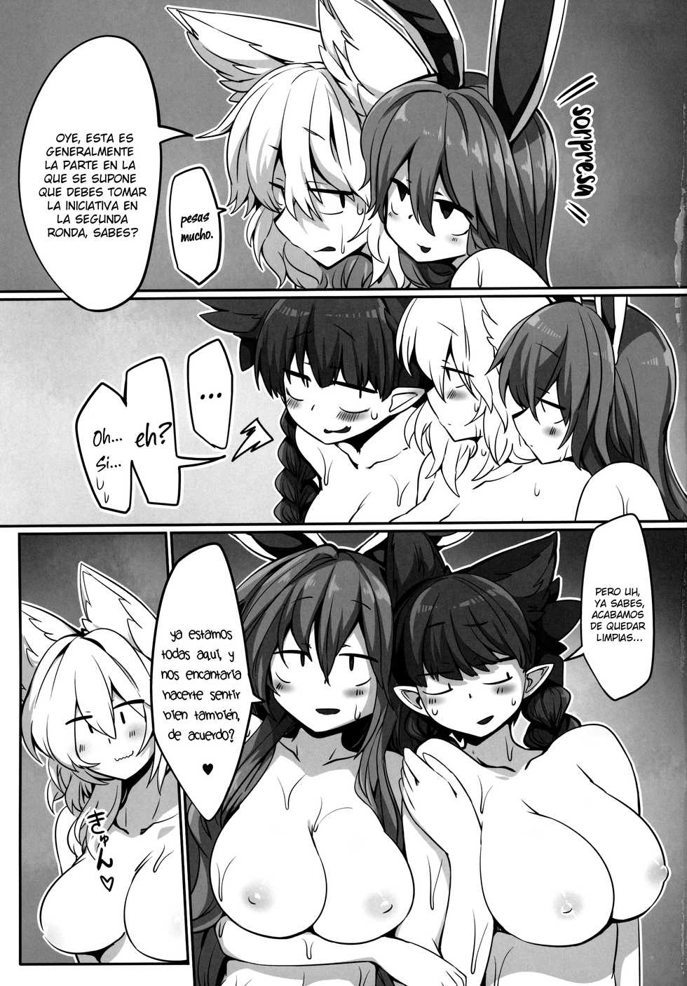 (C96) [Kongarin (Shiromaki Mizuga)] MBH (Touhou Project) [Spanish] - Page 16