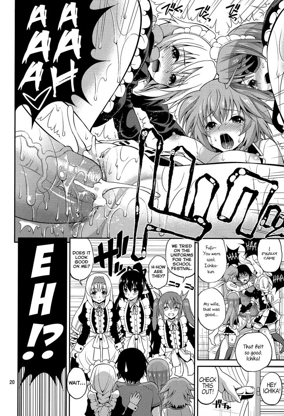(C84) [Popochichi (Yahiro Pochi)] SHE IS A TECHNICIAN (Infinite Stratos) [English] [Life4Kaoru] [Decensored] - Page 19
