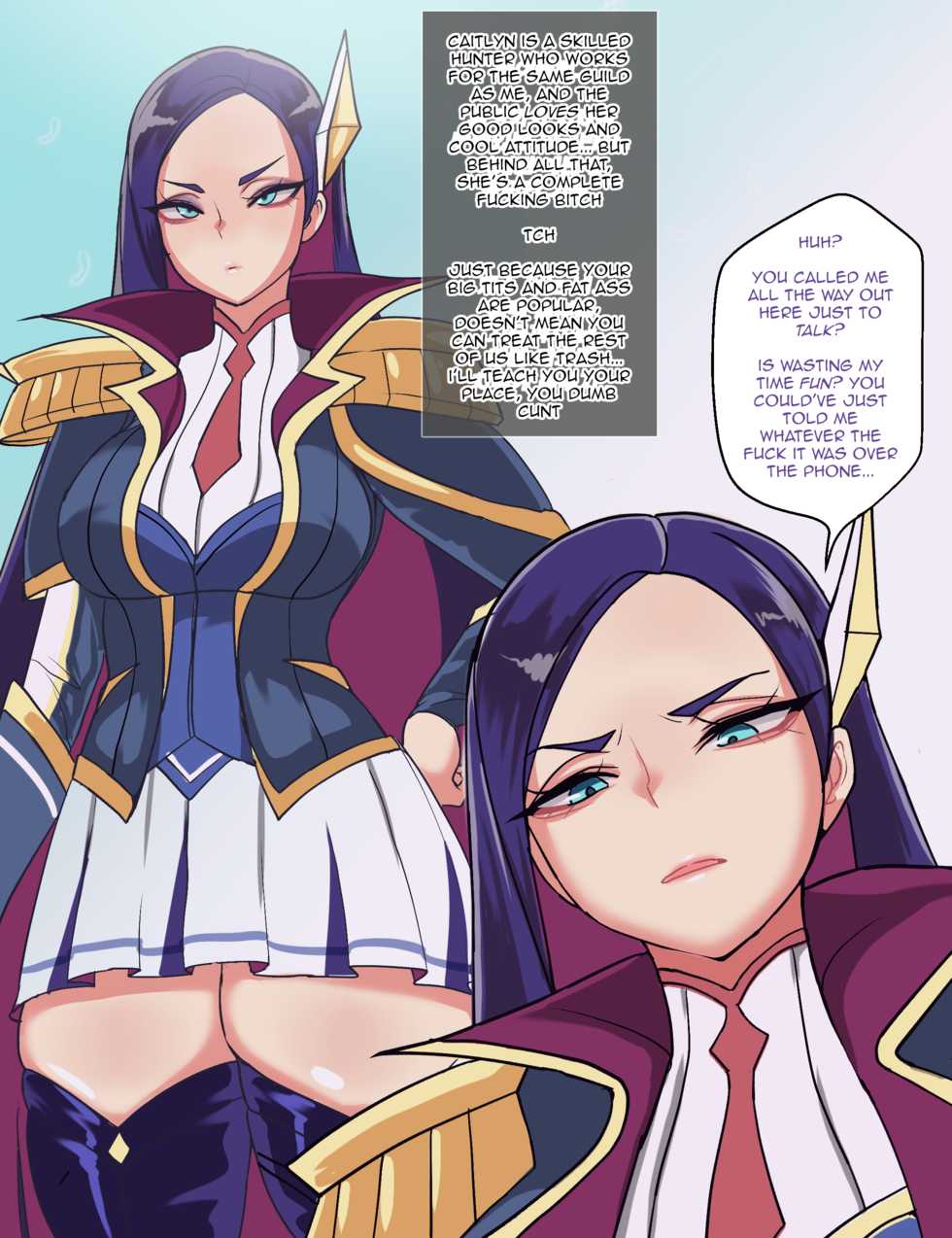 [Kimtoxic] Sex Academia Caitlyn [English] [Rewrite] - Page 1