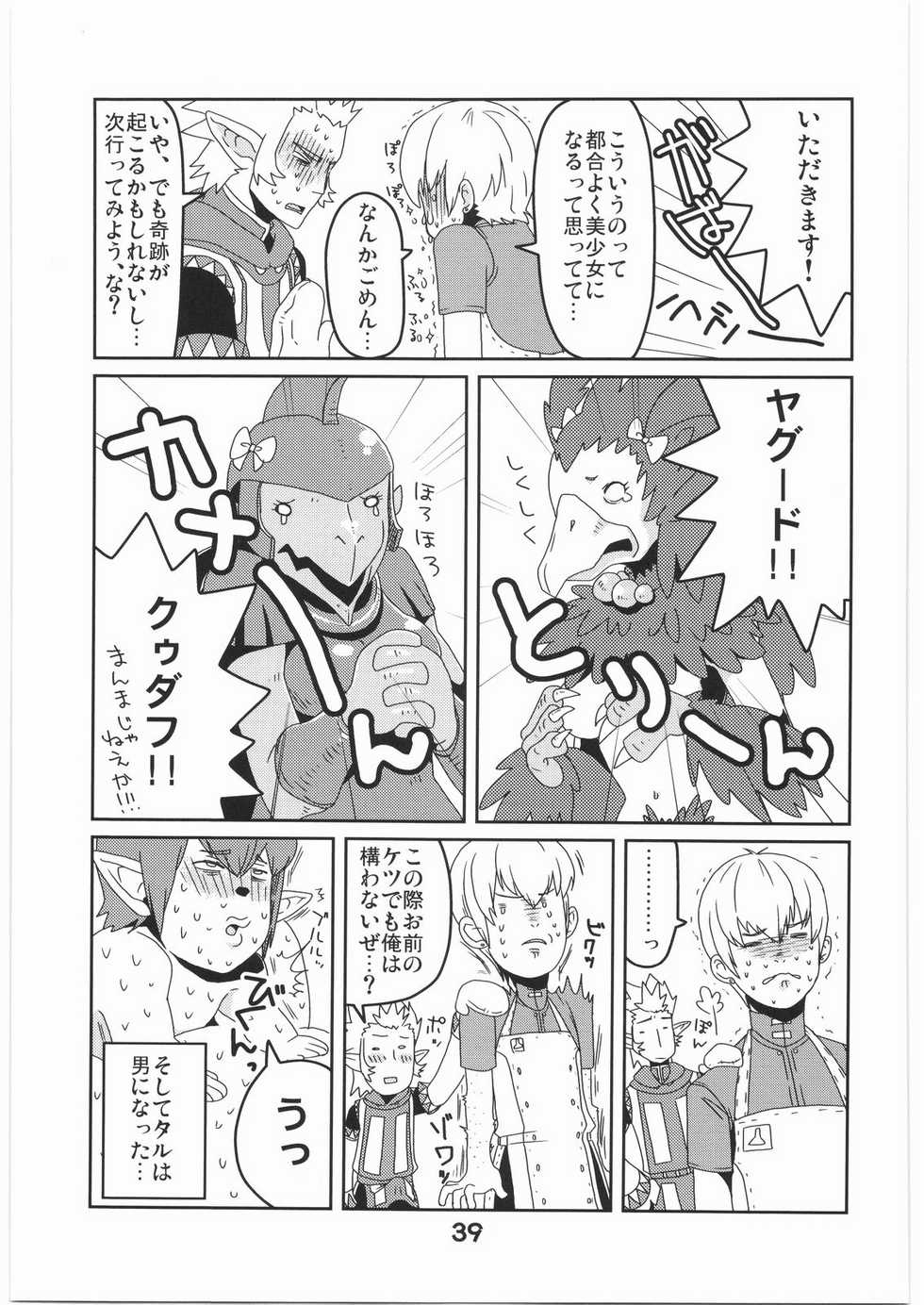 (C76) [Rapid Rabbit (Various)] WITCH SWITCH (Final Fantasy XI) - Page 38