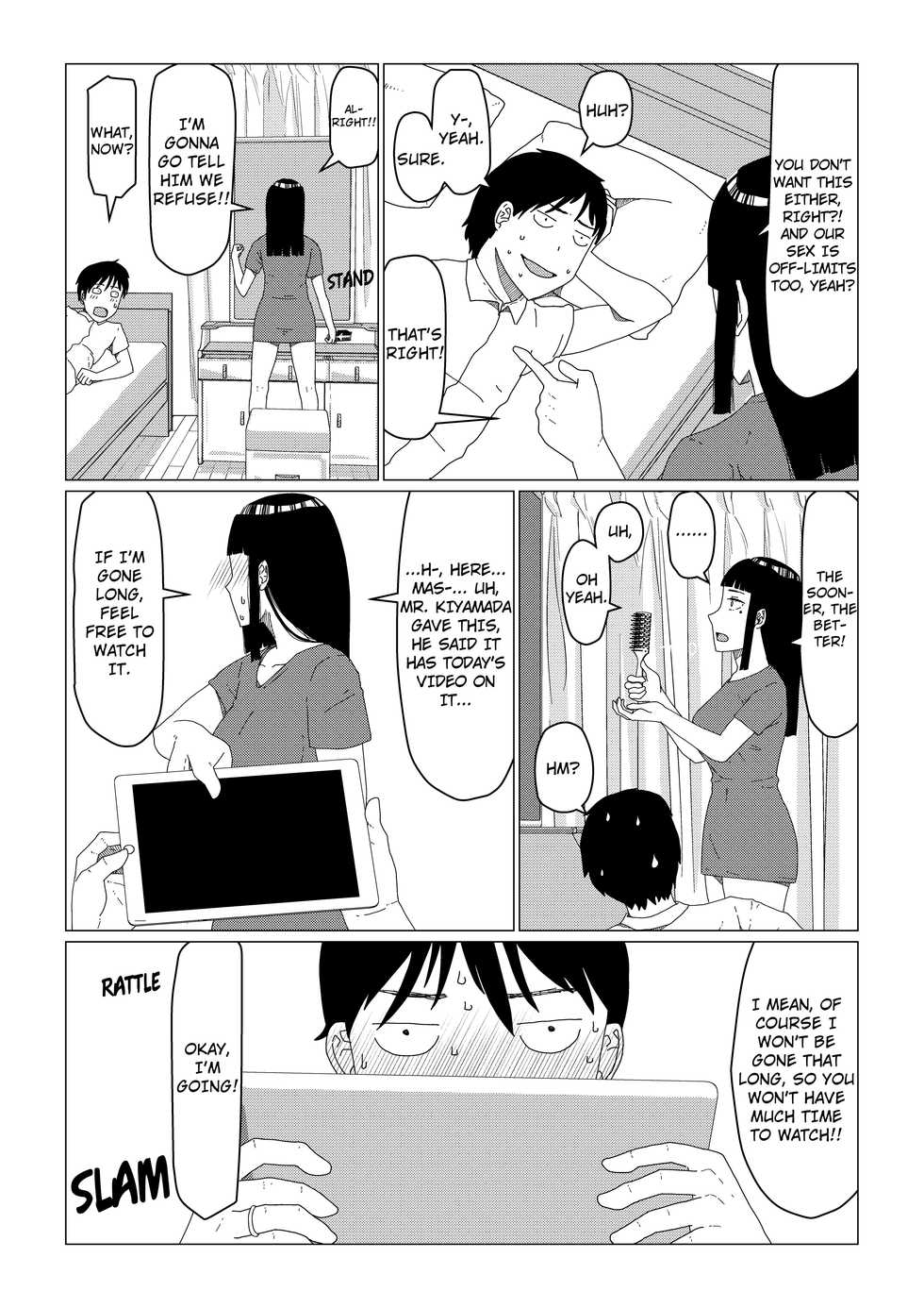 [Jigoku no Nyanko] Chieri-san wa Makerarenai! 2 - Otto Kounin Mansion Kyouyuu Netorase Benki Tsuma Kouhen- | Chieri-san Never Gives Up! 2 - Spouse-approved Apartment Hotwife - Part 2 [English] - Page 16
