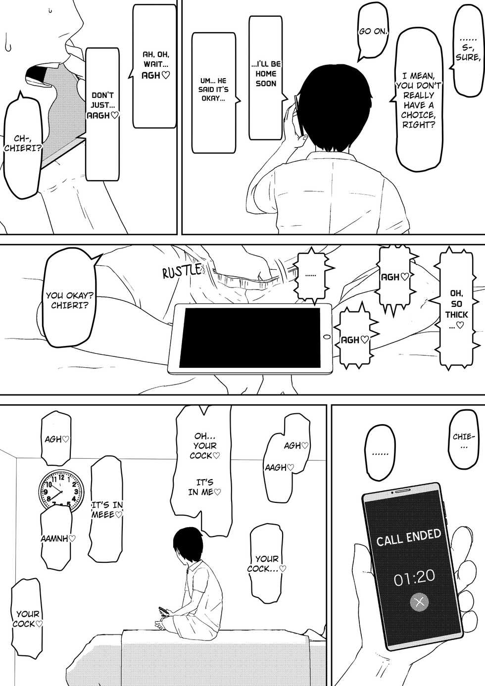 [Jigoku no Nyanko] Chieri-san wa Makerarenai! 2 - Otto Kounin Mansion Kyouyuu Netorase Benki Tsuma Kouhen- | Chieri-san Never Gives Up! 2 - Spouse-approved Apartment Hotwife - Part 2 [English] - Page 22