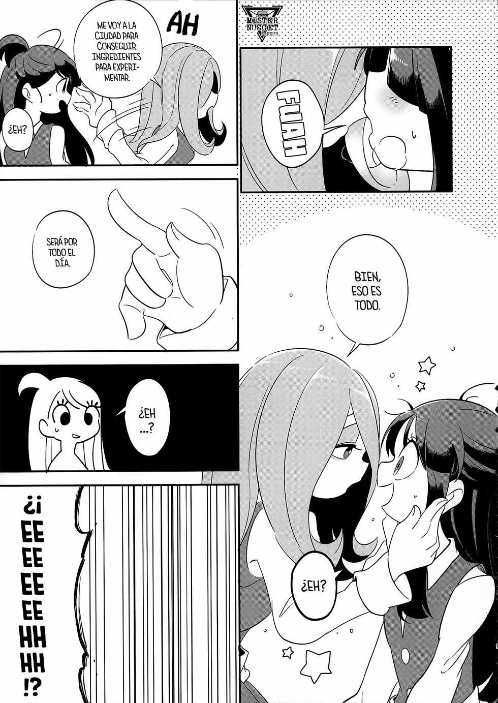 (C93) [TEBACO (tama)] Summer holiday, Again. (Little Witch Academia)  [Spanish] [Mister Nugget] - Page 9