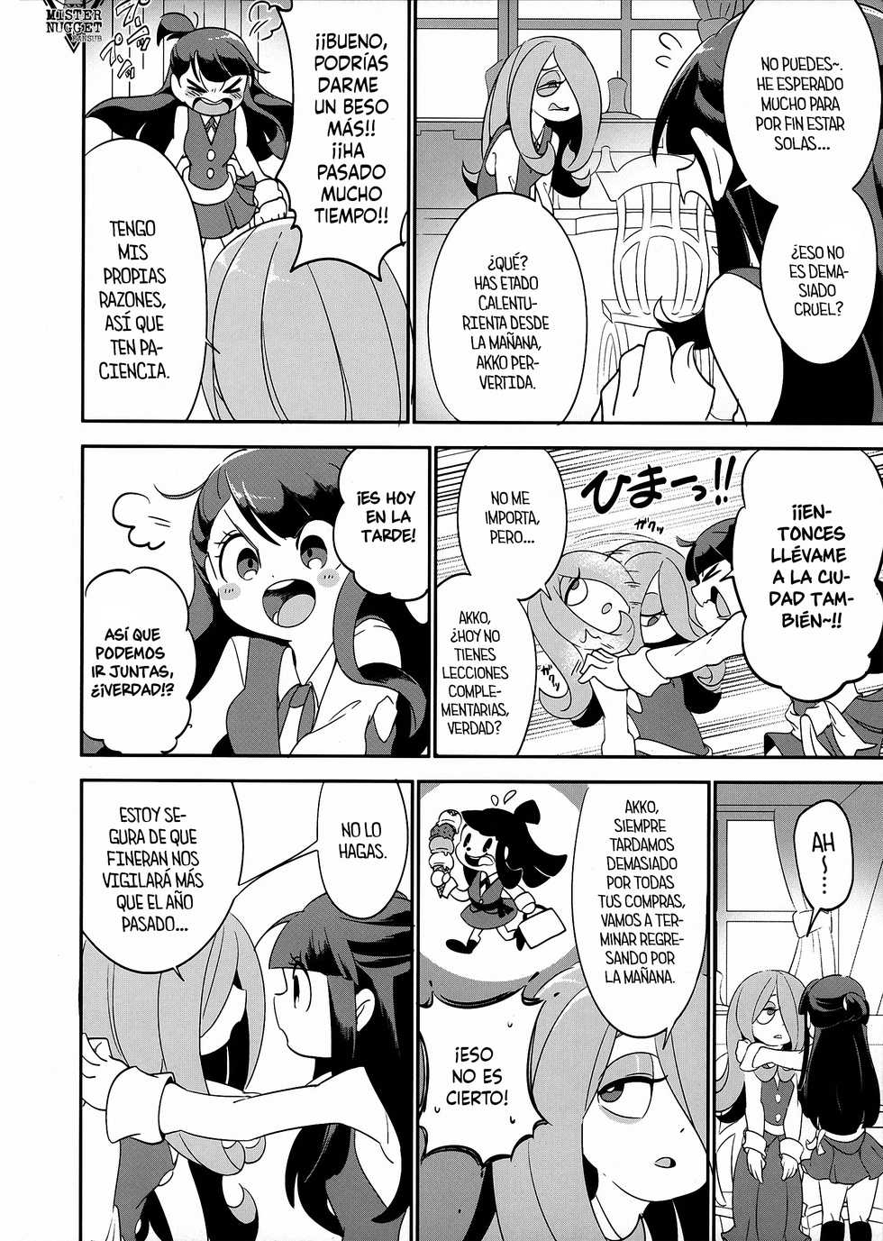(C93) [TEBACO (tama)] Summer holiday, Again. (Little Witch Academia)  [Spanish] [Mister Nugget] - Page 10