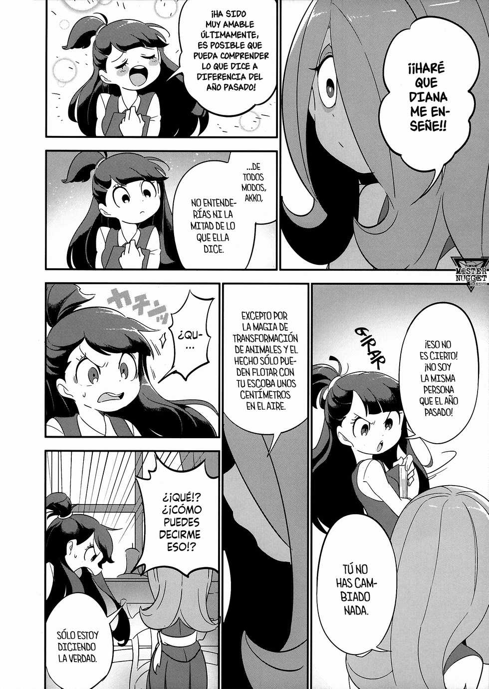 (C93) [TEBACO (tama)] Summer holiday, Again. (Little Witch Academia)  [Spanish] [Mister Nugget] - Page 12