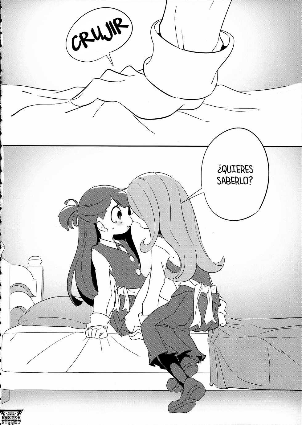 (C93) [TEBACO (tama)] Summer holiday, Again. (Little Witch Academia)  [Spanish] [Mister Nugget] - Page 22