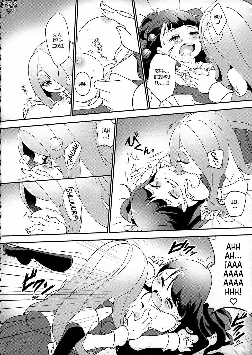 (C93) [TEBACO (tama)] Summer holiday, Again. (Little Witch Academia)  [Spanish] [Mister Nugget] - Page 24