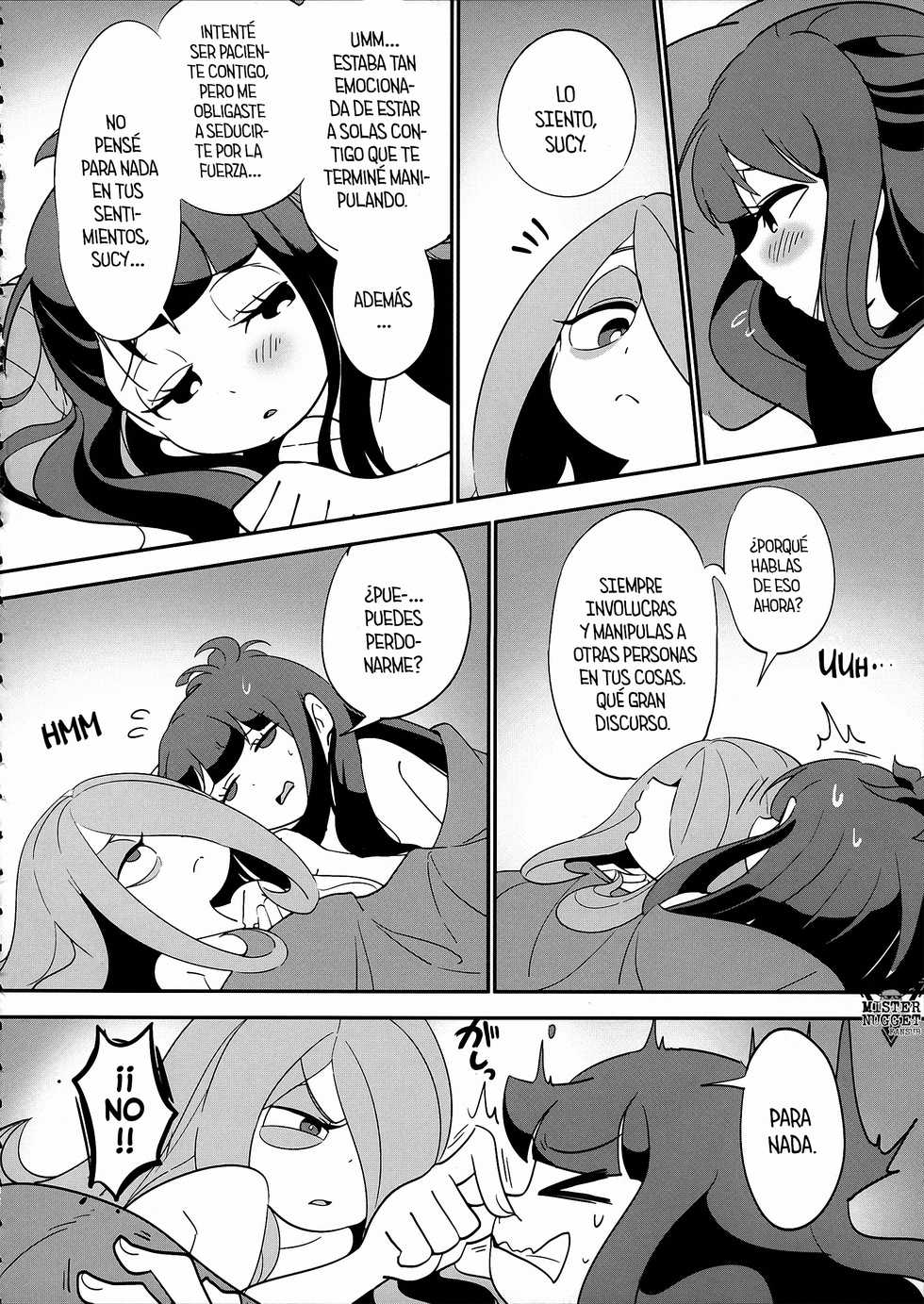 (C93) [TEBACO (tama)] Summer holiday, Again. (Little Witch Academia)  [Spanish] [Mister Nugget] - Page 32