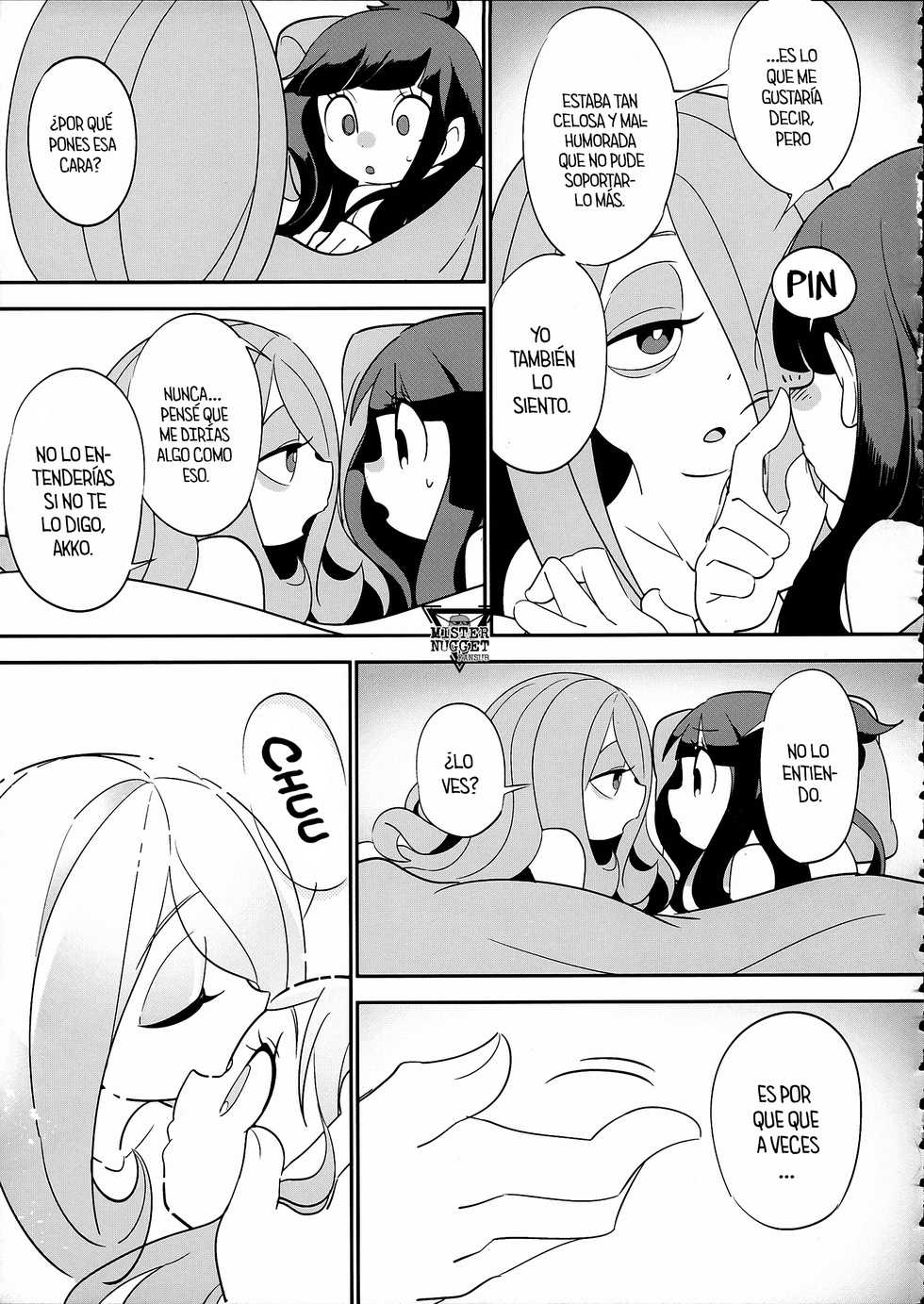 (C93) [TEBACO (tama)] Summer holiday, Again. (Little Witch Academia)  [Spanish] [Mister Nugget] - Page 33