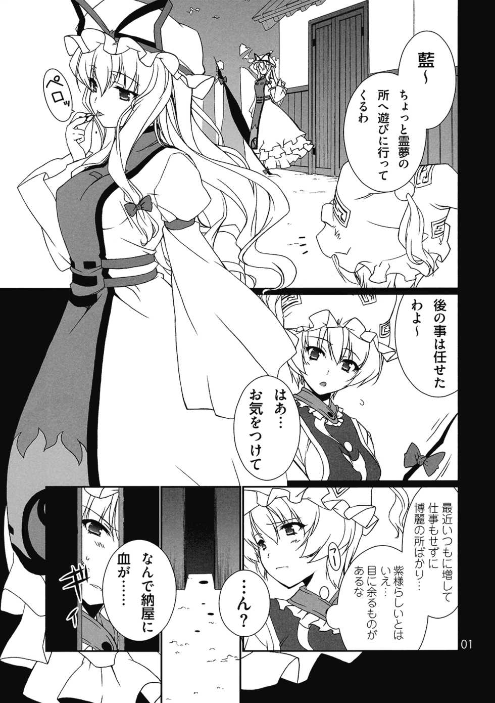 (C77) [TUKIBUTO (Hyouju Issei)] HI-Rotten Administrator (Touhou Project) - Page 3