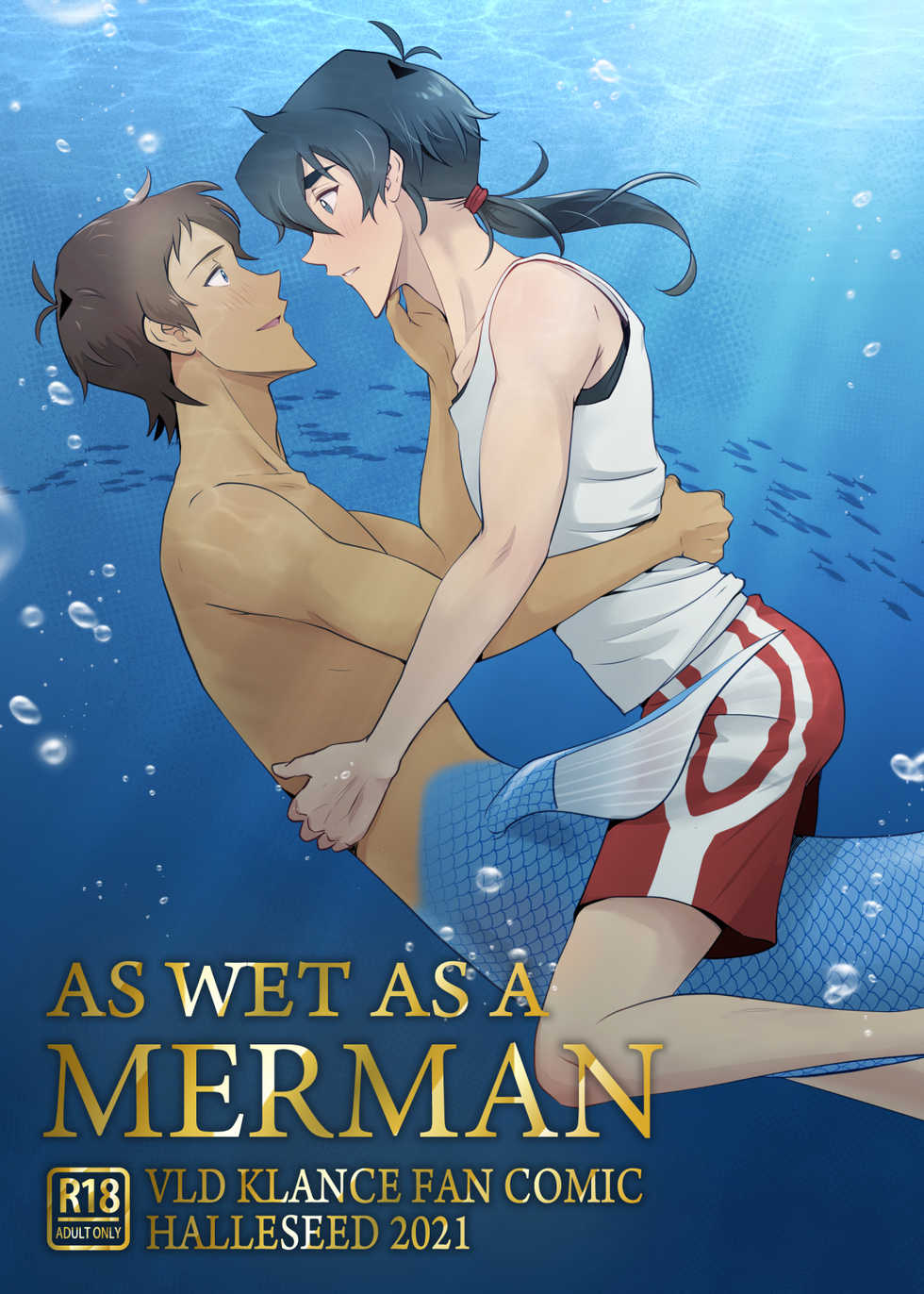 [halleseed] As Wet As a Merman (Voltron: Legendary Defender) - Page 1