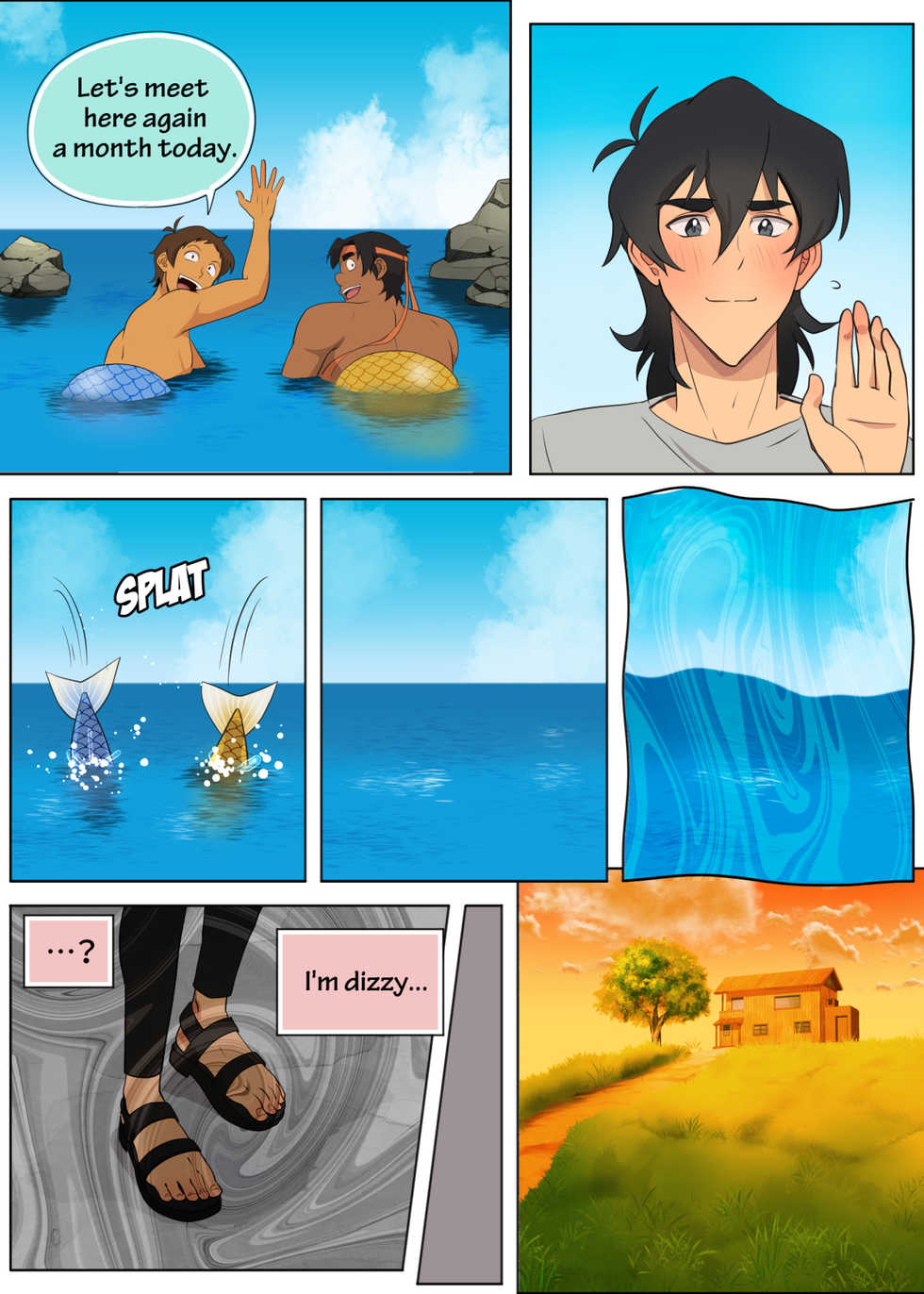 [halleseed] As Wet As a Merman (Voltron: Legendary Defender) [English] - Page 13