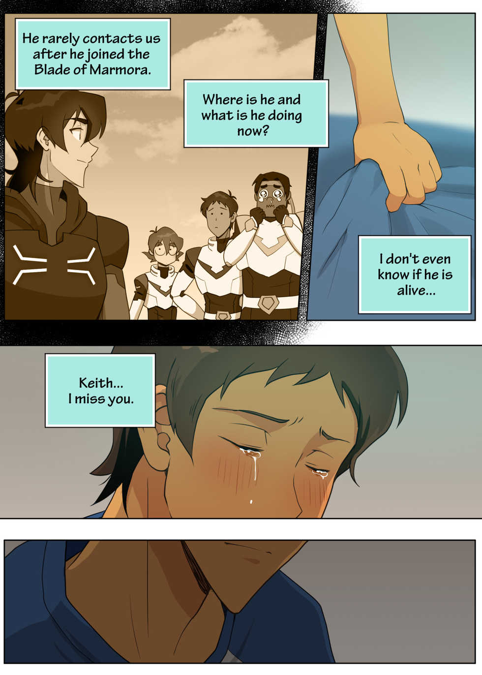 [halleseed] I missed you, dumbass! (Voltron: Legendary Defender) [English] - Page 5