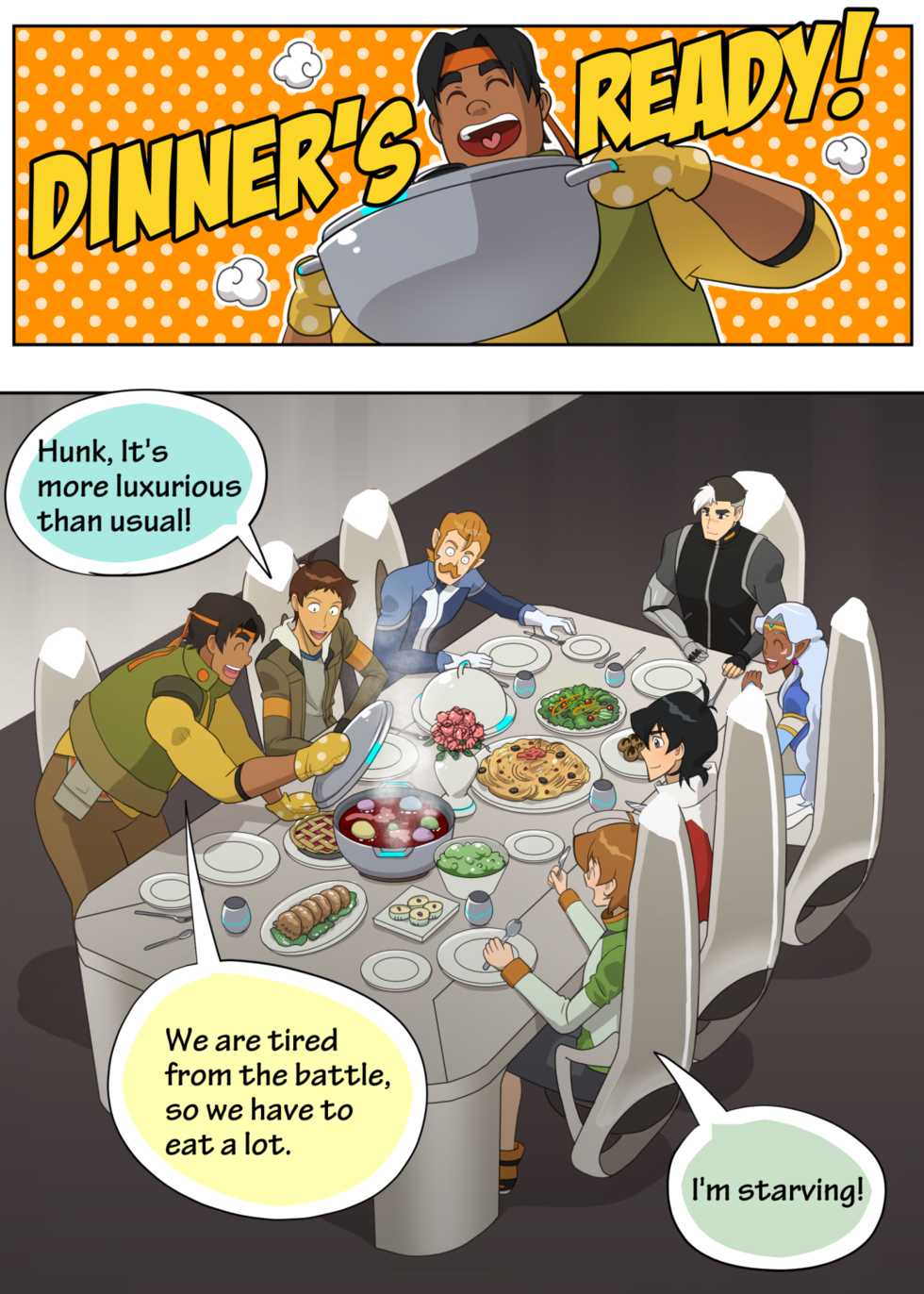 [halleseed] I won't blush (Voltron: Legendary Defender) [English] - Page 2
