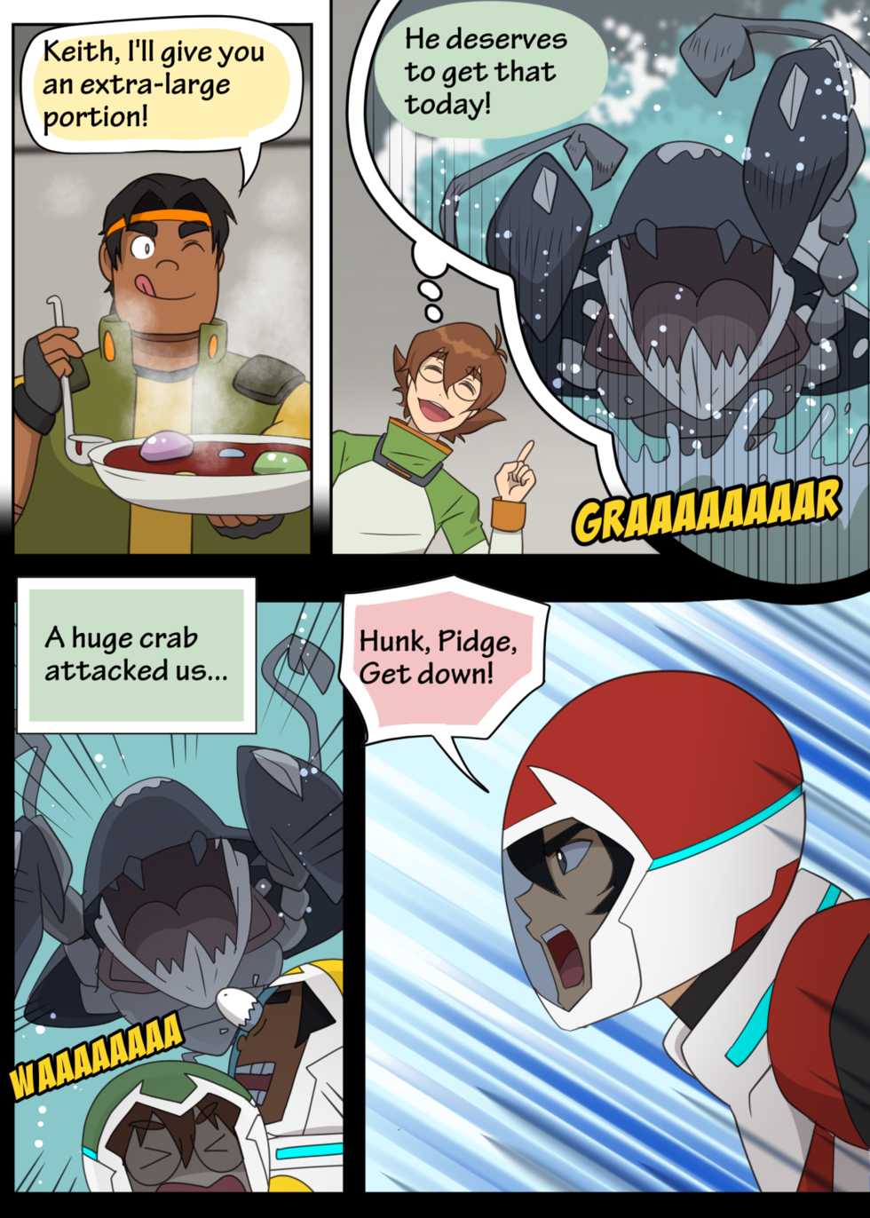 [halleseed] I won't blush (Voltron: Legendary Defender) [English] - Page 3