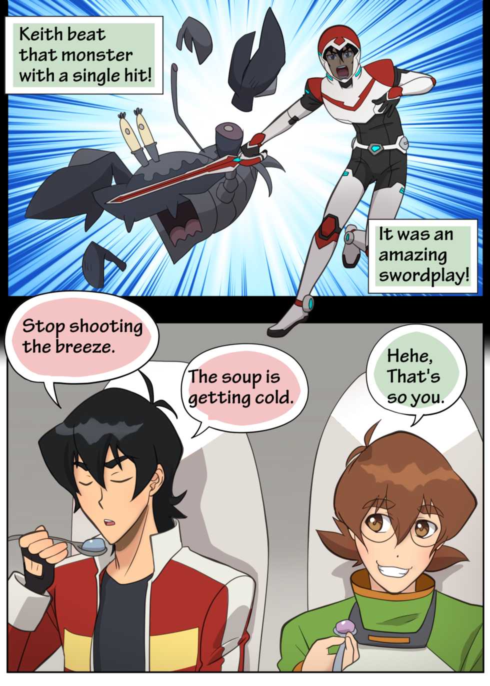 [halleseed] I won't blush (Voltron: Legendary Defender) [English] - Page 4
