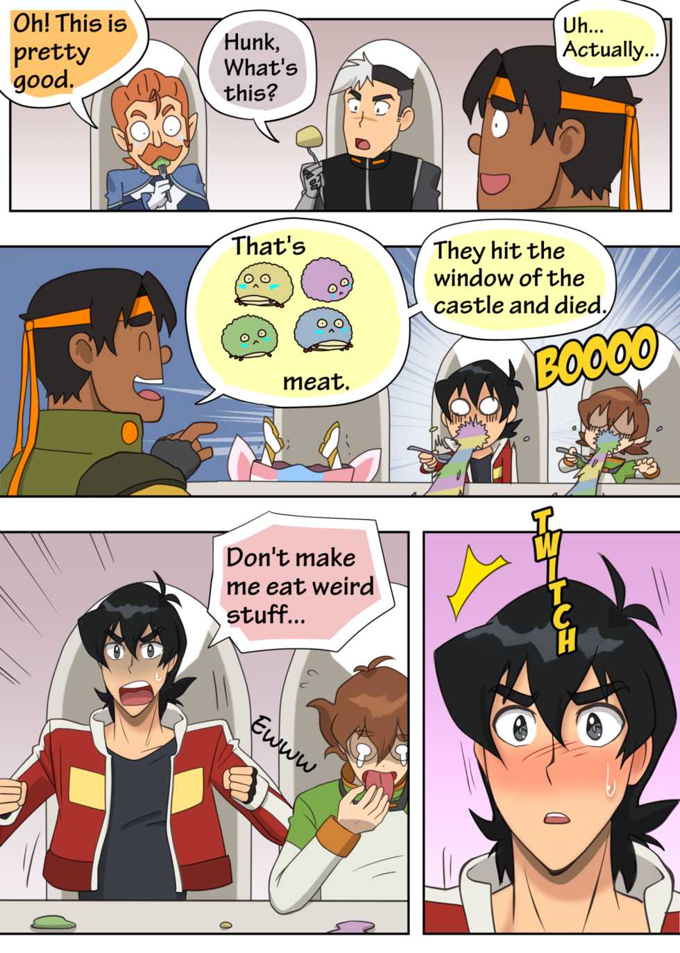 [halleseed] I won't blush (Voltron: Legendary Defender) [English] - Page 5